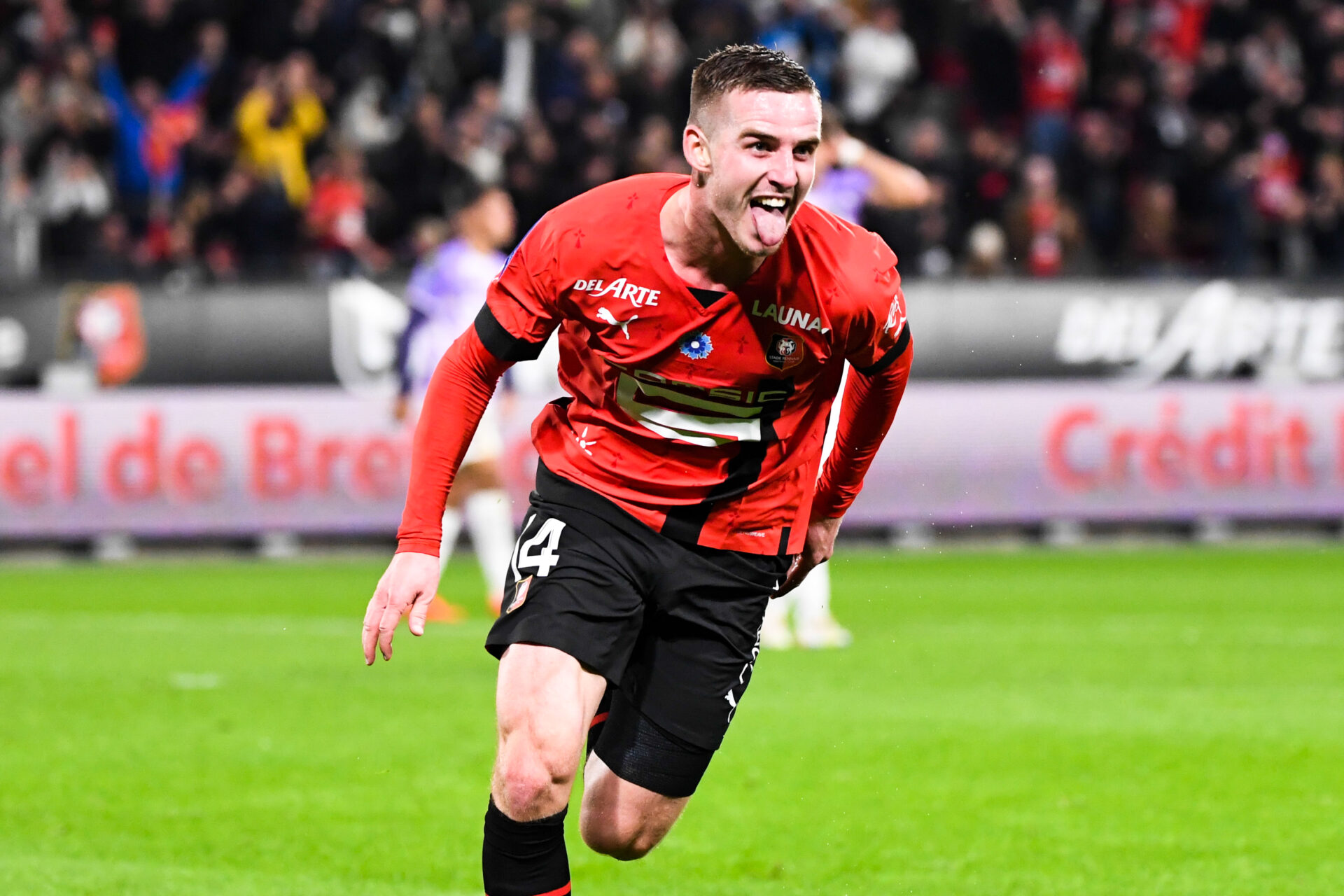 Benjamin Bourigeaud buteur face &agrave; Toulouse (Icon Sport)