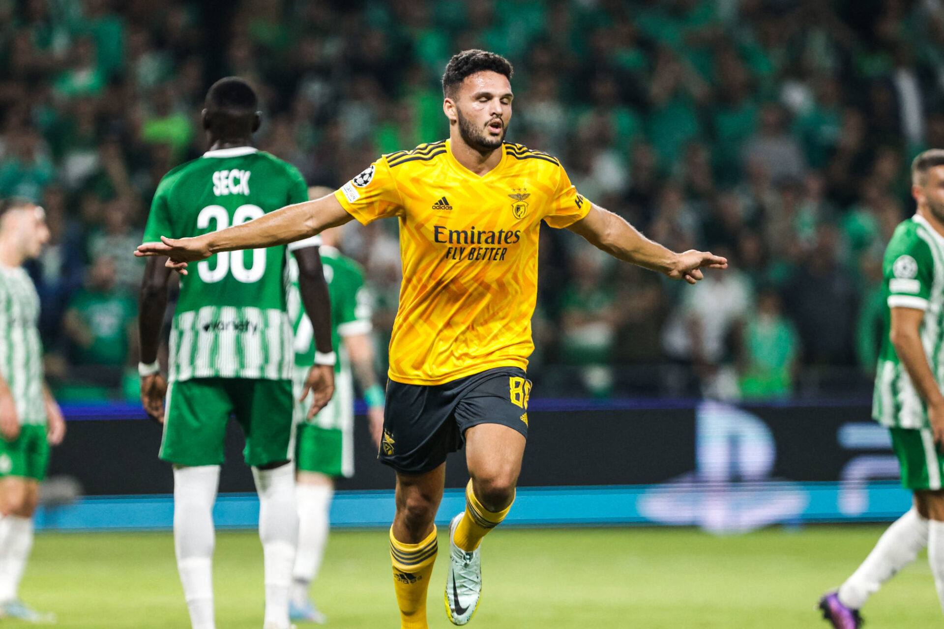 L'arbitre de Benfica Lisbonne - Maccabi Ha&iuml;fa d&eacute;cri&eacute; par les supporters parisiens (Icon Sport)