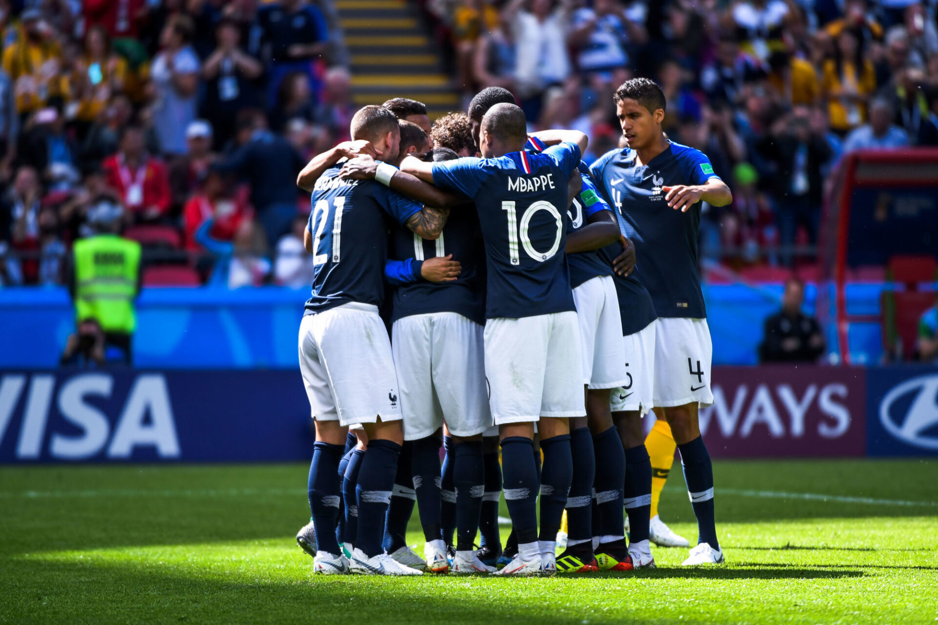 L'EdF en 2018 face &agrave; l'Australie (Icon Sport)