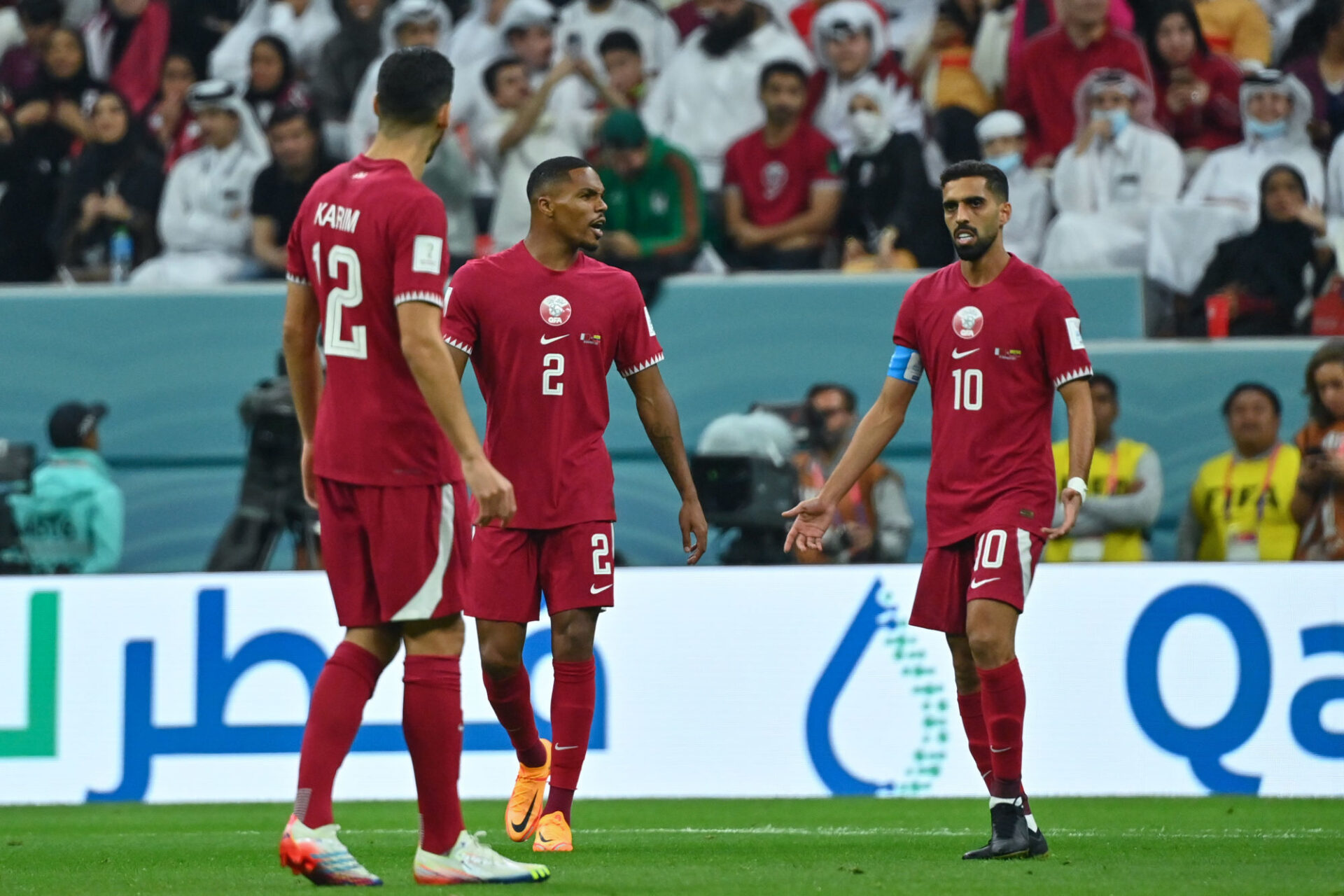 Le Qatar s'est retrouvé en difficulté lors du premier match contre l'Équateur (Icon Sport) Le Qatar s'est retrouvé en difficulté lors du premier match contre l'Équateur (Icon Sport)