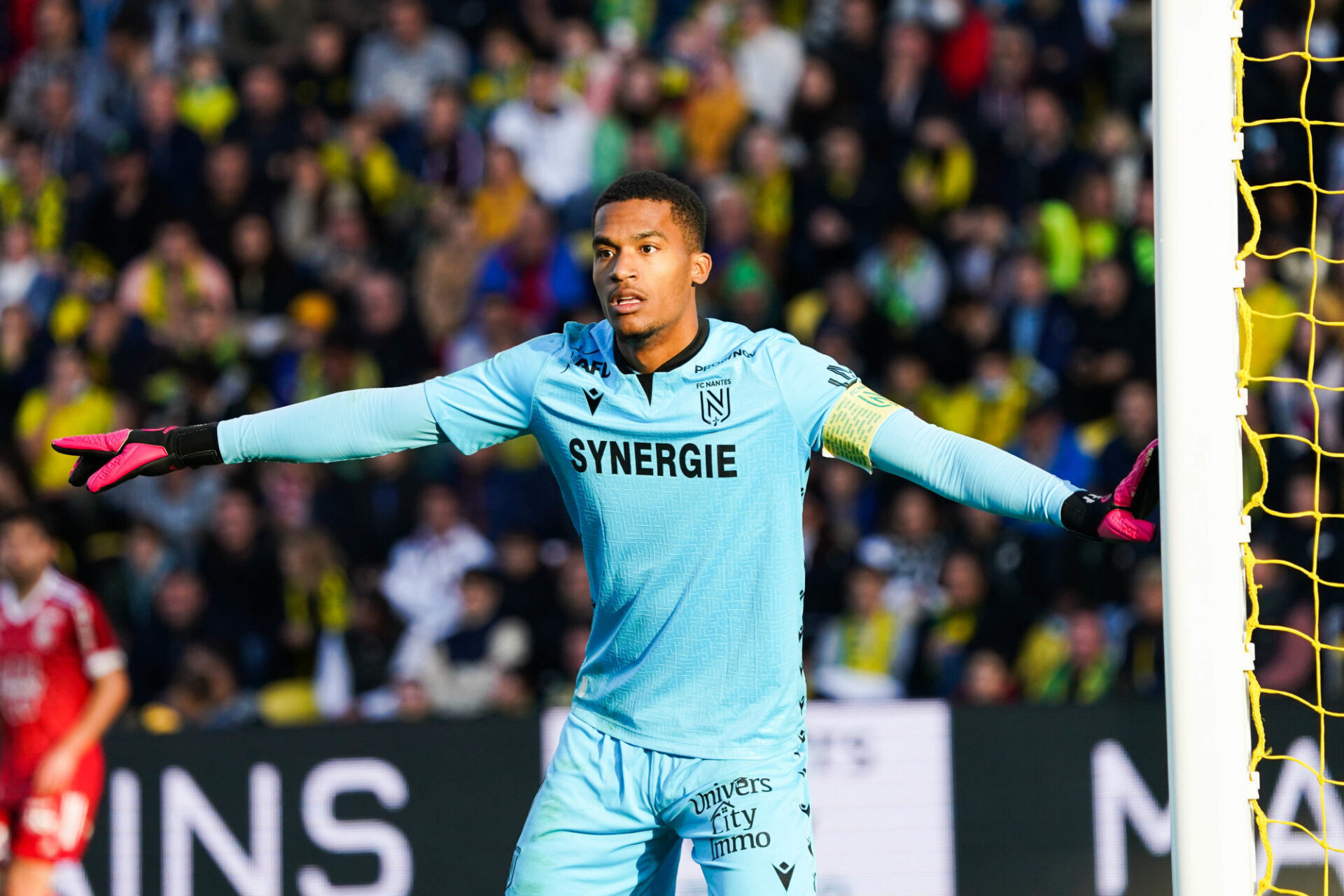 Alban Lafont sous les couleurs du FC Nantes, saison 2021-2022. (Icon Sport)