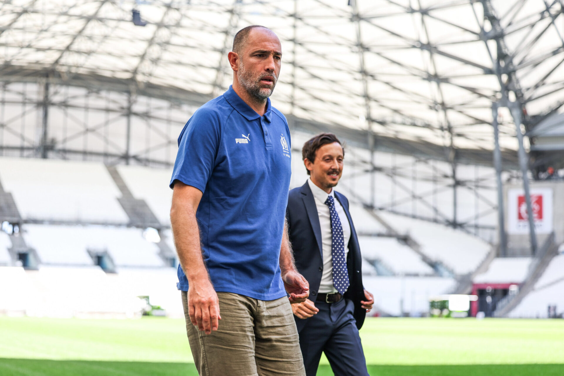 Igor Tudor a remplacé Jorge Sampaoli sur le banc de l'OM l'été dernier (Icon Sport) Igor Tudor a remplacé Jorge Sampaoli sur le banc de l'OM l'été dernier (Icon Sport)