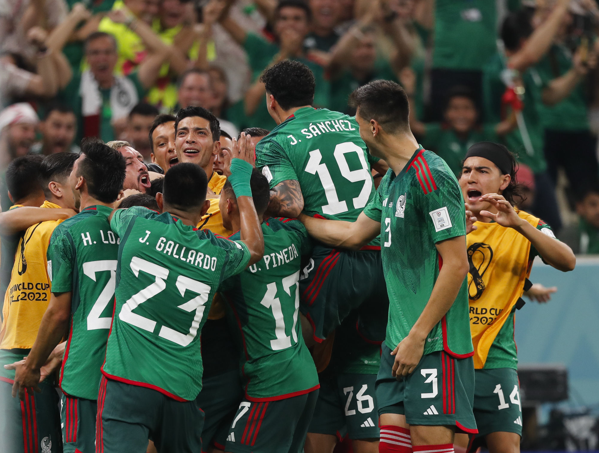 CDM 2022 : le Mexique bat l&#039;Arabie Saoudite mais manque la qualification de peu