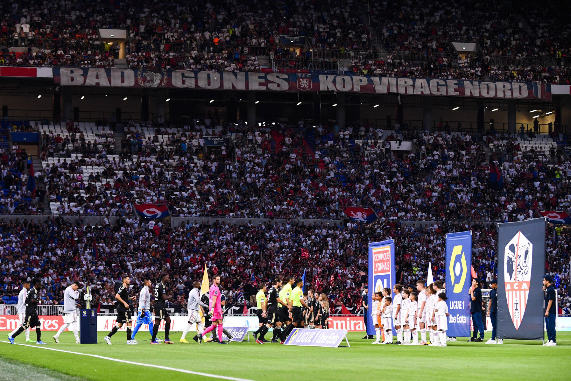 La saison 2022-2023 de Ligue 1 avait d&eacute;but&eacute; le 5 ao&ucirc;t dernier par une victoire de l'OL face &agrave; Ajaccio (2-1) (iconsport)