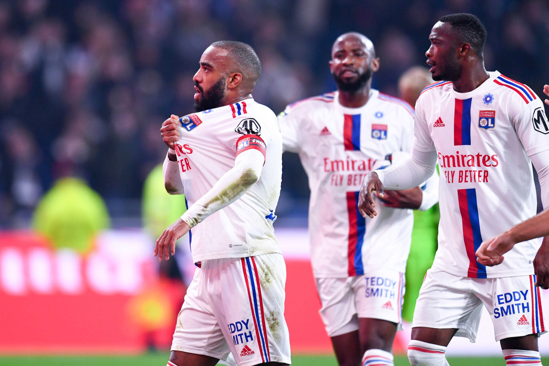 Alexandre Lacazette est le sauveur attitr&eacute; de l'OL en Ligue 1. (Icon Sport)