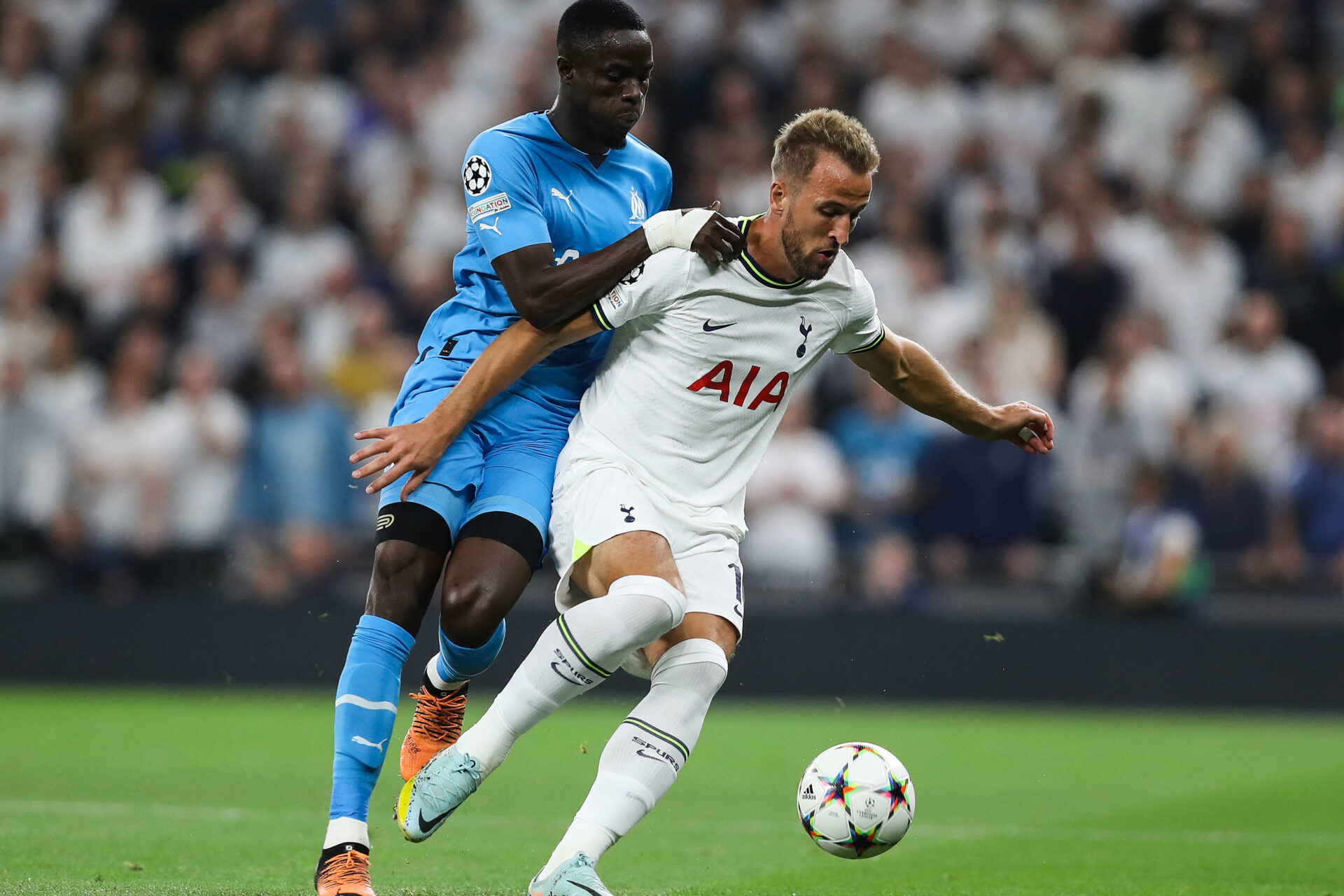 Apr&egrave;s sa d&eacute;faite &agrave; l'aller, l'OM sera oblig&eacute; de gagner face &agrave; Tottenham pour se qualifier (Icon Sport)