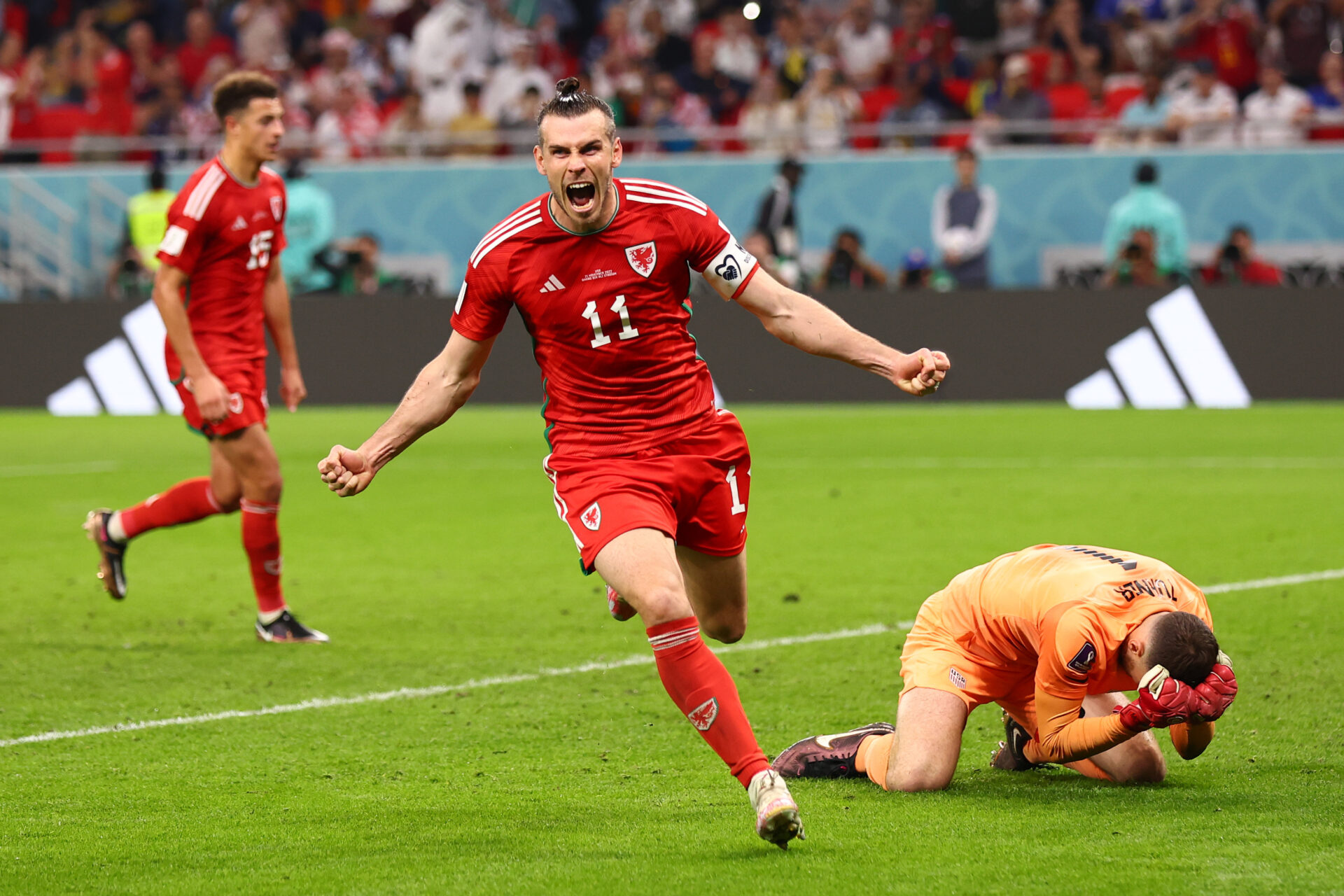Bale a égalisé pour le Pays de Galles à la 82ème minute face aux États-Unis (Icon Sport) Bale a égalisé pour le Pays de Galles à la 82ème minute face aux États-Unis (Icon Sport)