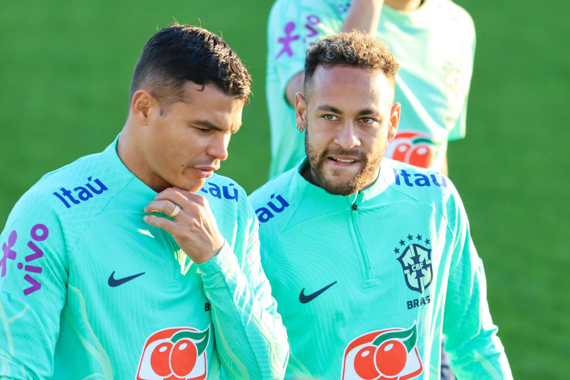 Le Brésil aura besoin de grands Thiago Silva et Neymar pour aller au bout de cette Coupe du monde (Icon Sport)