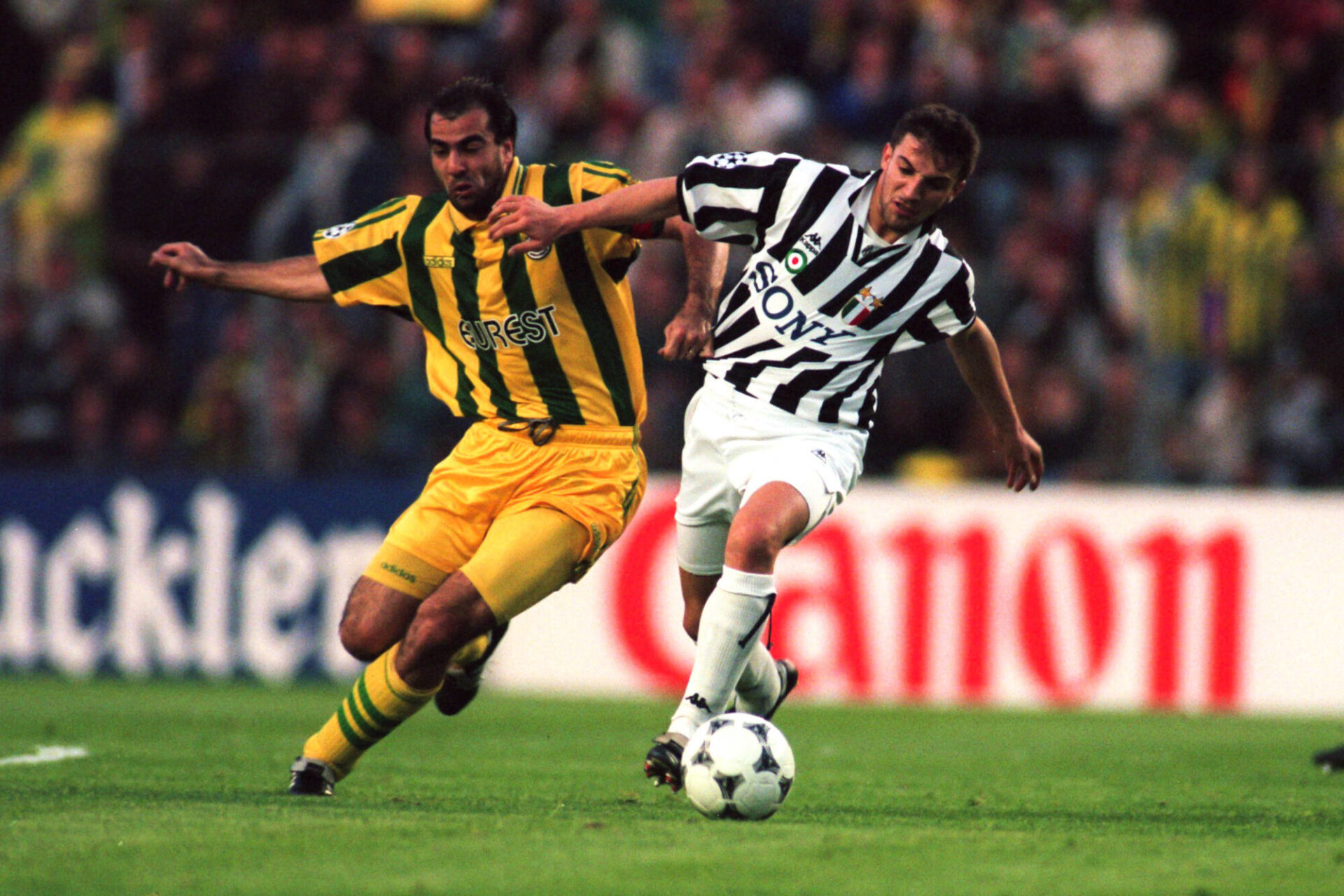 La Juventus Turin avait &eacute;limin&eacute; le FC Nantes en demi-finale de la Ligue des Champions lors de la saison 1995-1996 (iconsport)