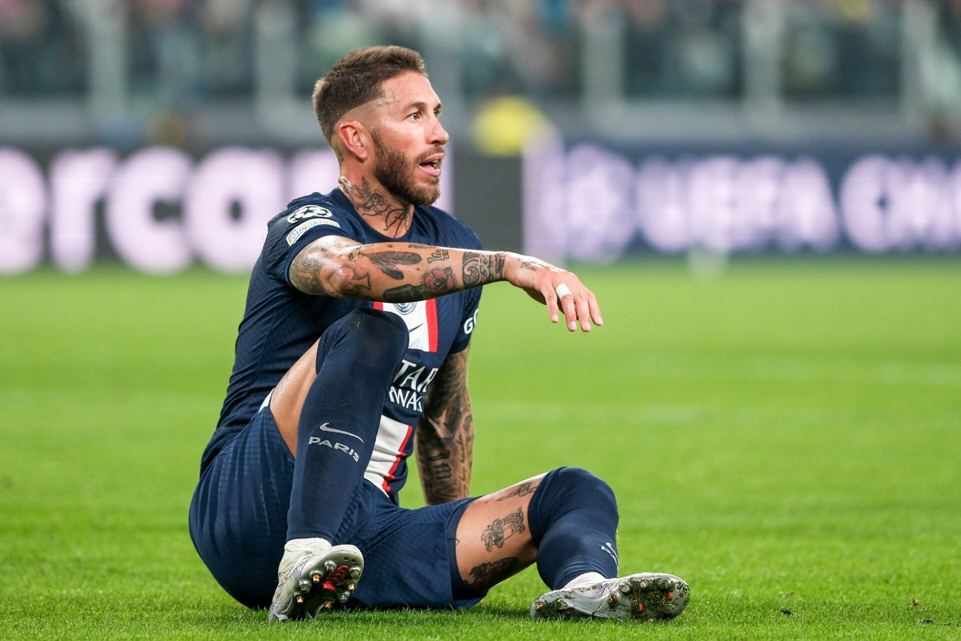 Sergio Ramos sous les couleurs du Paris Saint-Germain (Icon Sport)
