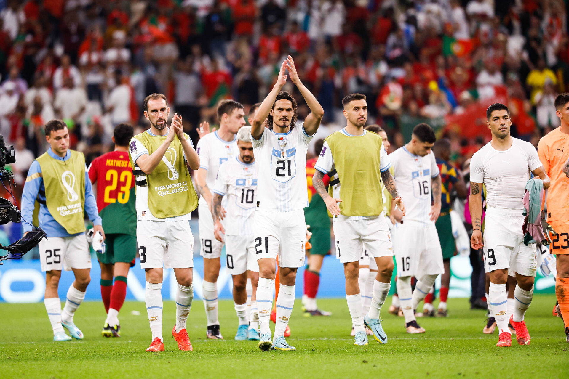 Le Portugal a battu l'Uruguay grâce à un doublé de Bruno Fernandes (Icon Sport) Le Portugal a battu l'Uruguay grâce à un doublé de Bruno Fernandes (Icon Sport)