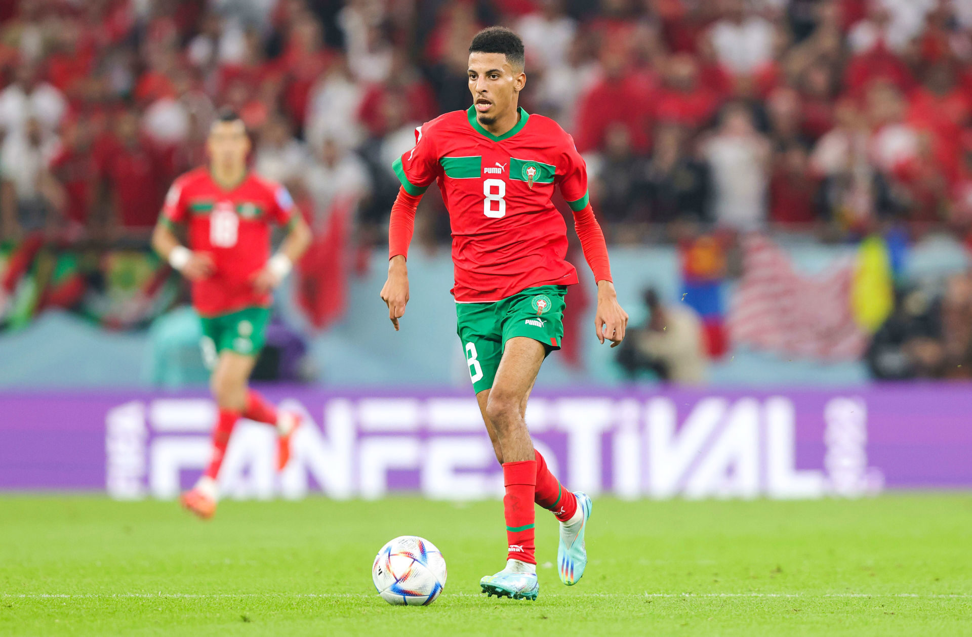 Azzedine Ounahi est sous le feux des projecteurs. (Icon Sport)