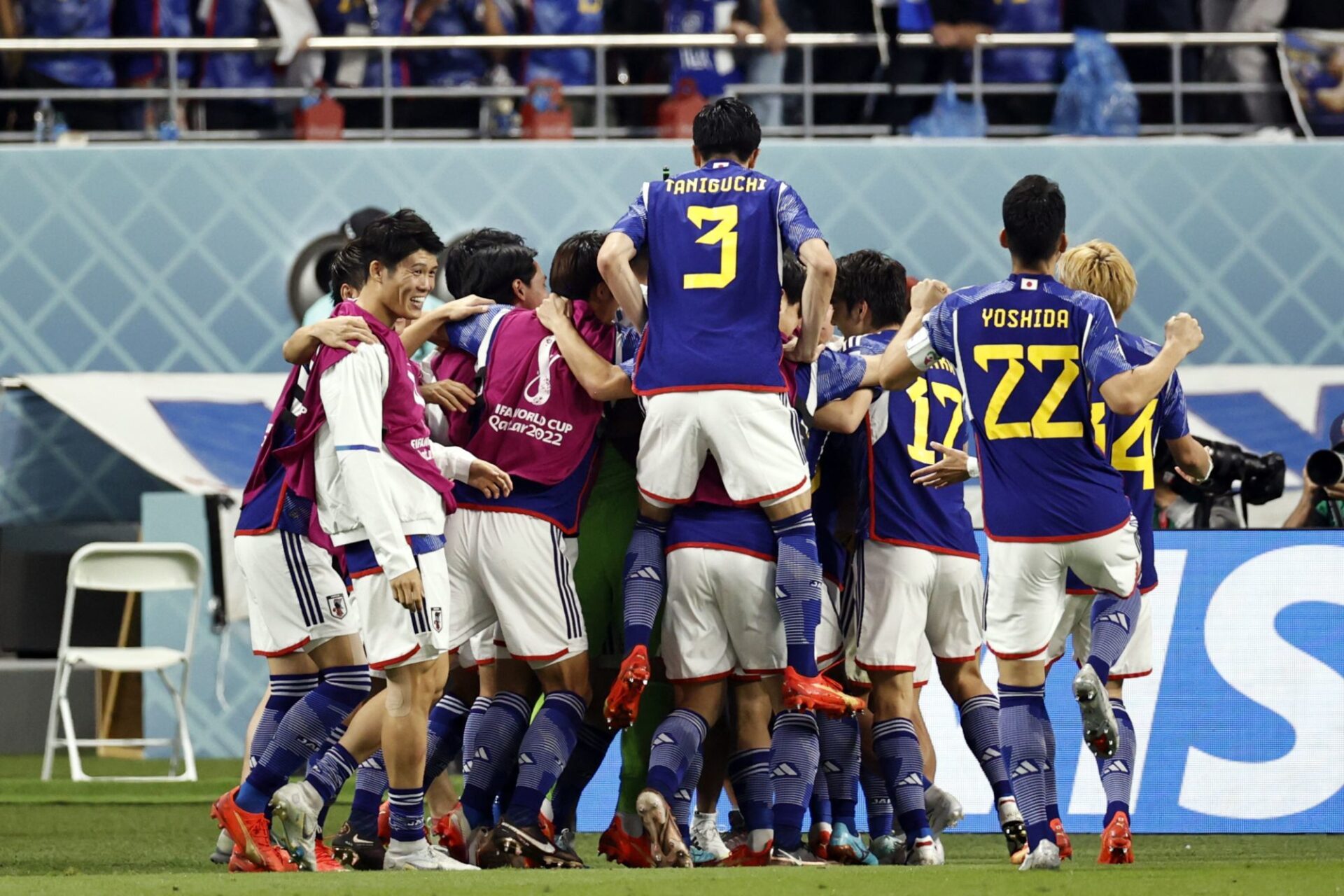 Le Japon réalise l'exploit contre l'Espagne. (Icon Sport) Le Japon réalise l'exploit contre l'Espagne. (Icon Sport)