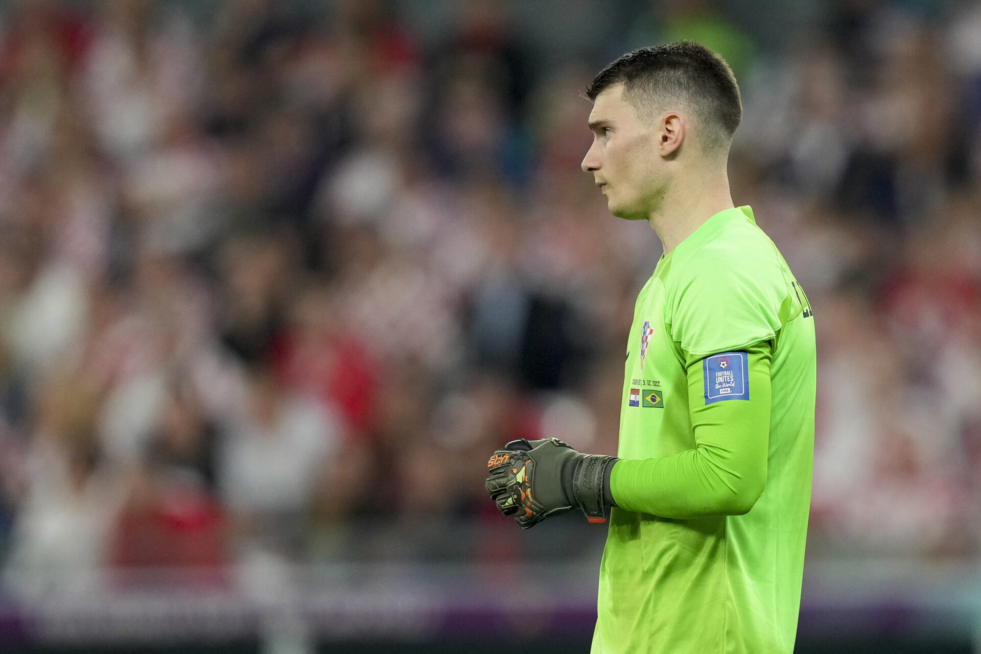 Dominik Livakovic, le portier de la Croatie (Icon Sport)