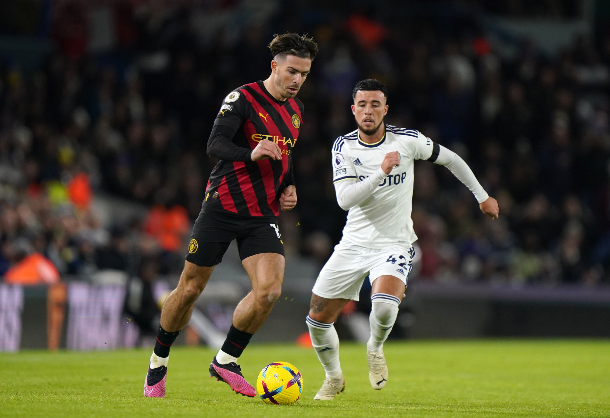 Titulaire, Jack Grealish a offert le second but de Manchester City &agrave; Erling Haaland (Icon Sport)