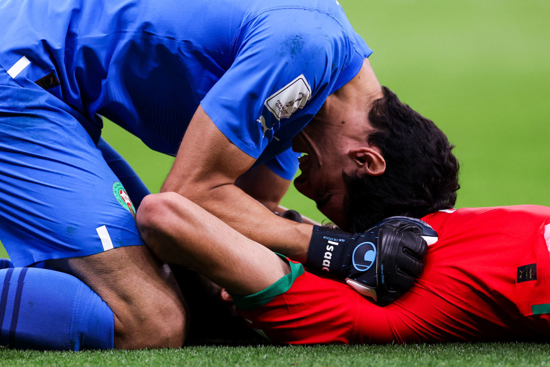 Yassine Bounou, l'un des h&eacute;ros du Maroc. (Icon Sport)