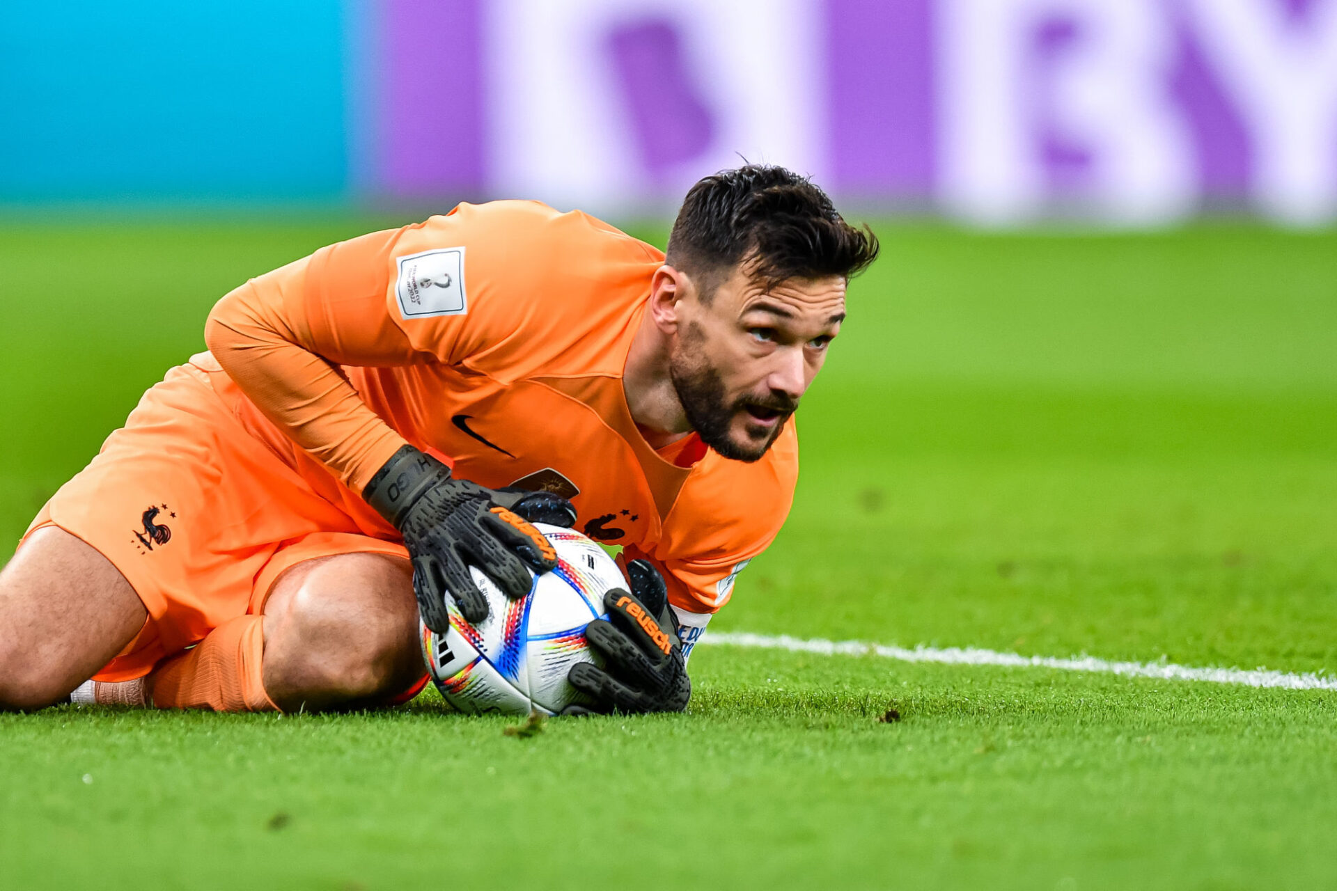 Hugo Lloris face à la Pologne. (Icon Sport) Hugo Lloris face à la Pologne. (Icon Sport)