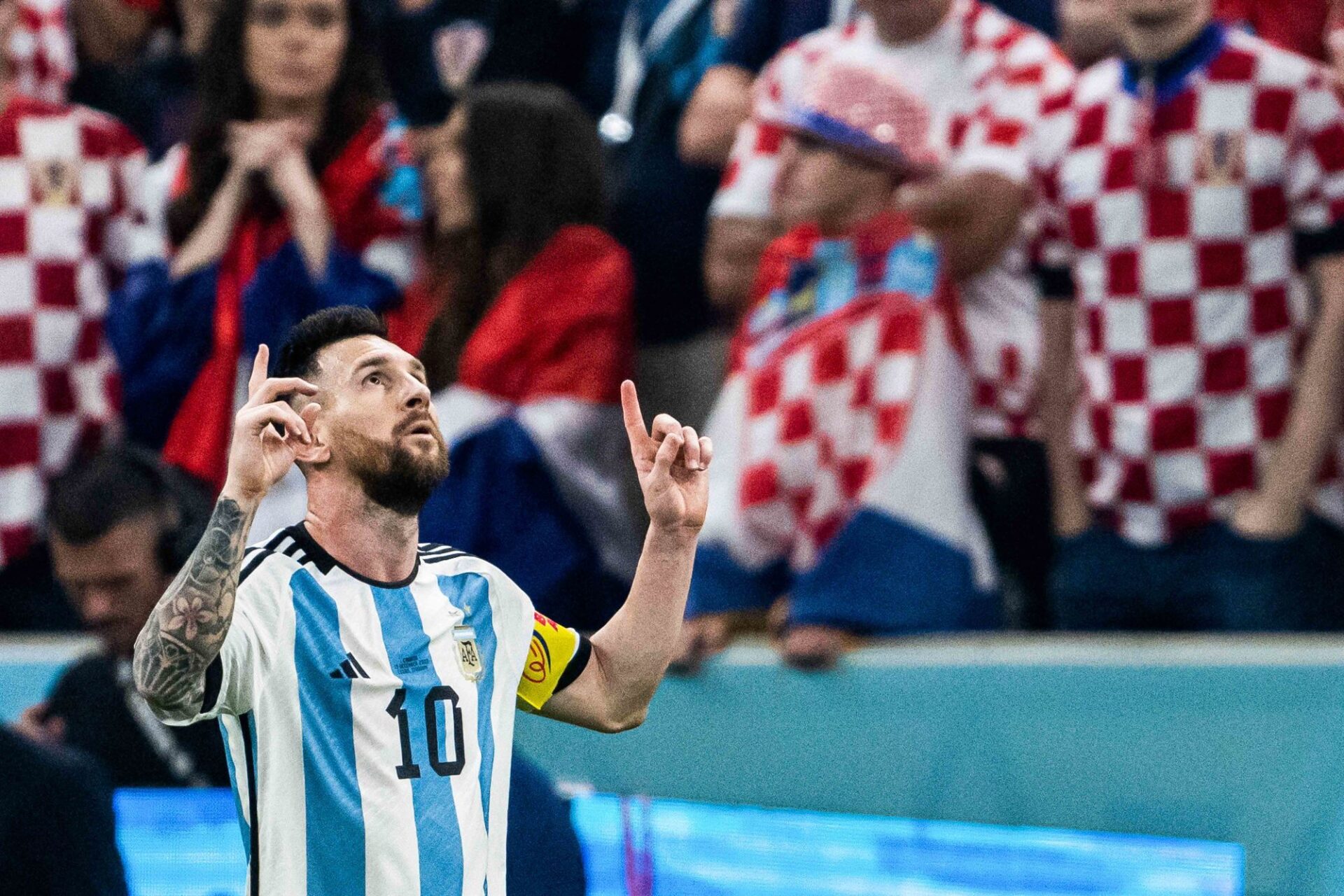 Lionel Messi a inscrit son cinqui&egrave;me but dans cette Coupe du monde. (Icon Sport)