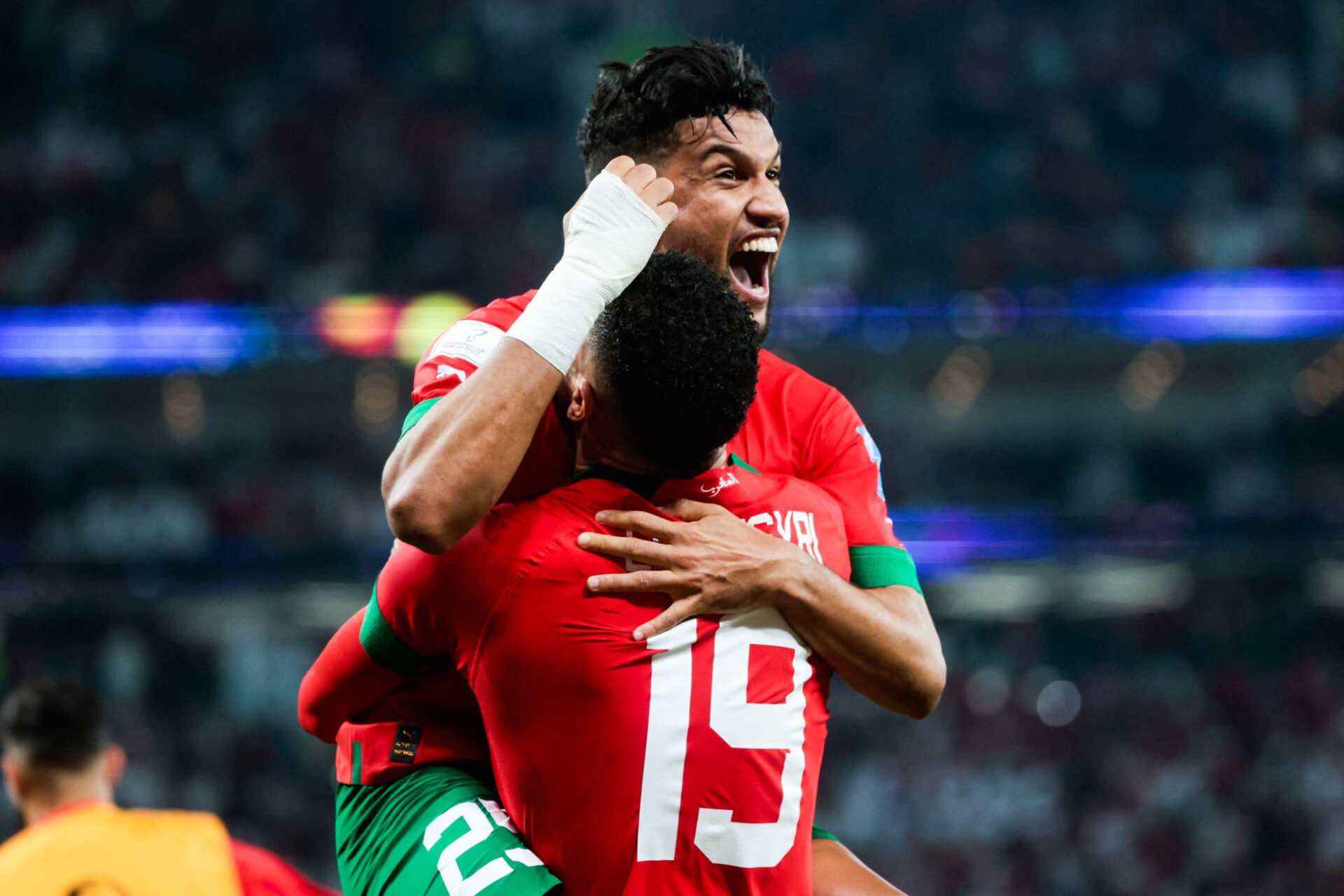Le Maroc n'est qu'&agrave; un match de la finale. (Icon Sport)