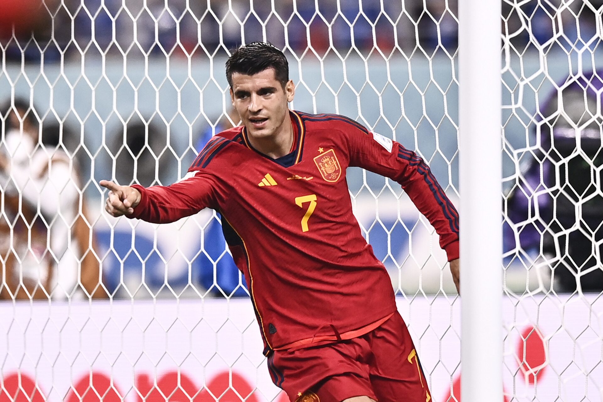 Alvaro Morata, avec le maillot de l'Espagne. (Icon Sport)