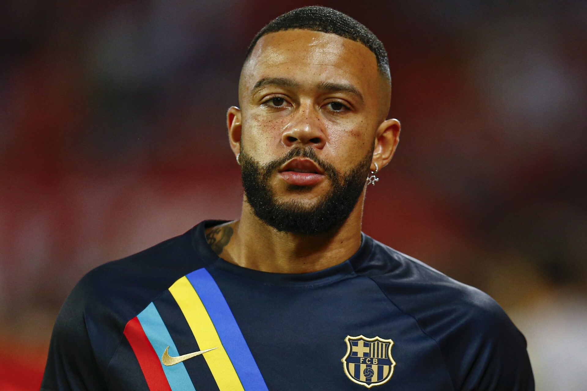 Depay &eacute;prouve beaucoup de difficult&eacute;s &agrave; s'imposer au Bar&ccedil;a (Icon Sport)
