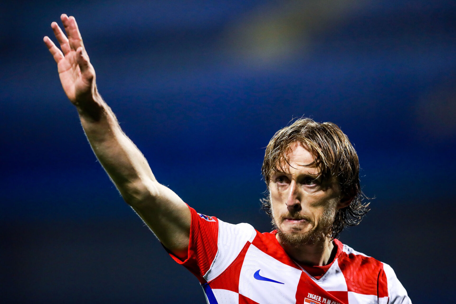 Luka Modric, le ma&icirc;tre &agrave; jouer de la Croatie et du Real Madrid. (Icon Sport)