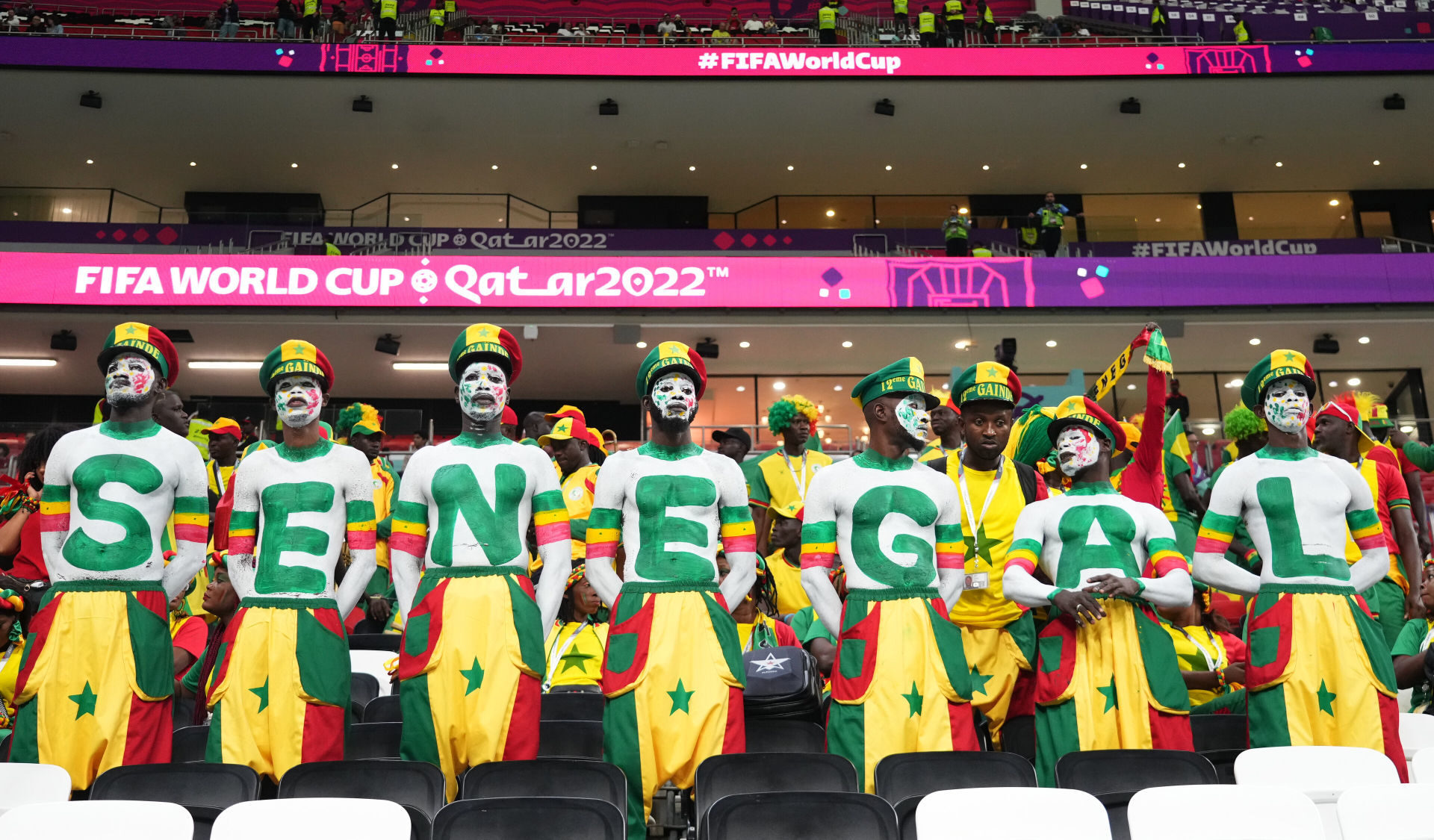 Les supporters du S&eacute;n&eacute;gal mettent l'ambiance avant le match face &agrave; l'Angleterre (Icon Sport)