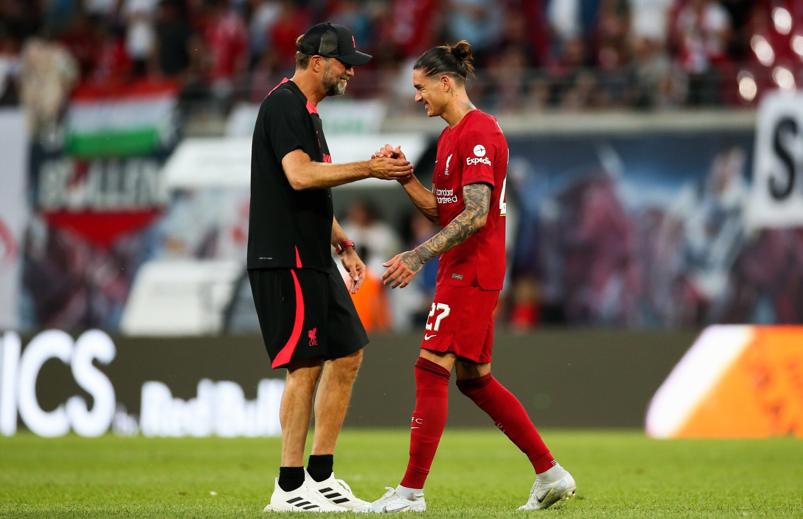 Klopp appr&eacute;cie l'activit&eacute; incessante de Nu&ntilde;ez sur le front de l'attaque des Reds (Icon Sport) 