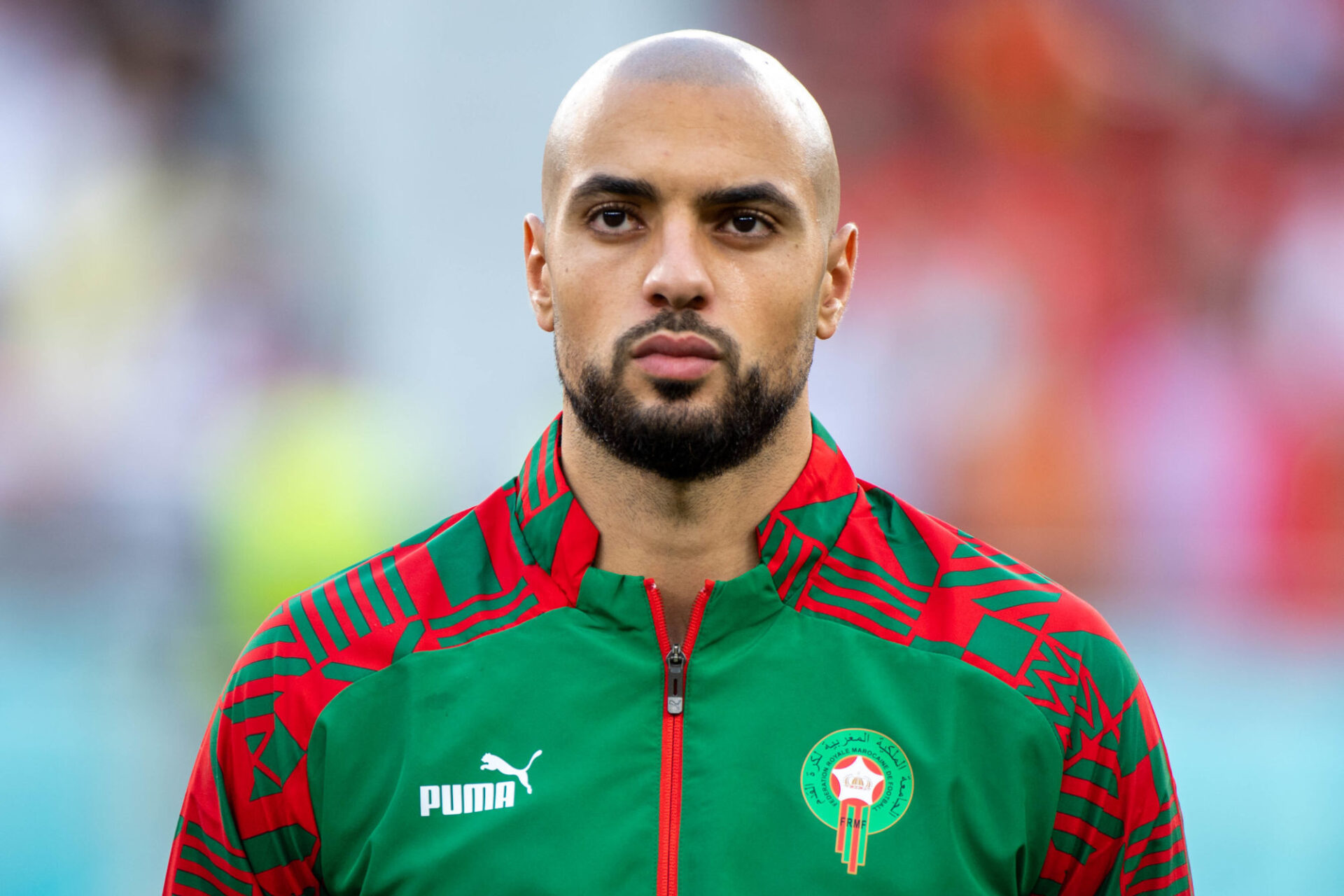 Sofyan Amrabat avec la s&eacute;lection du Maroc (Icon Sport)