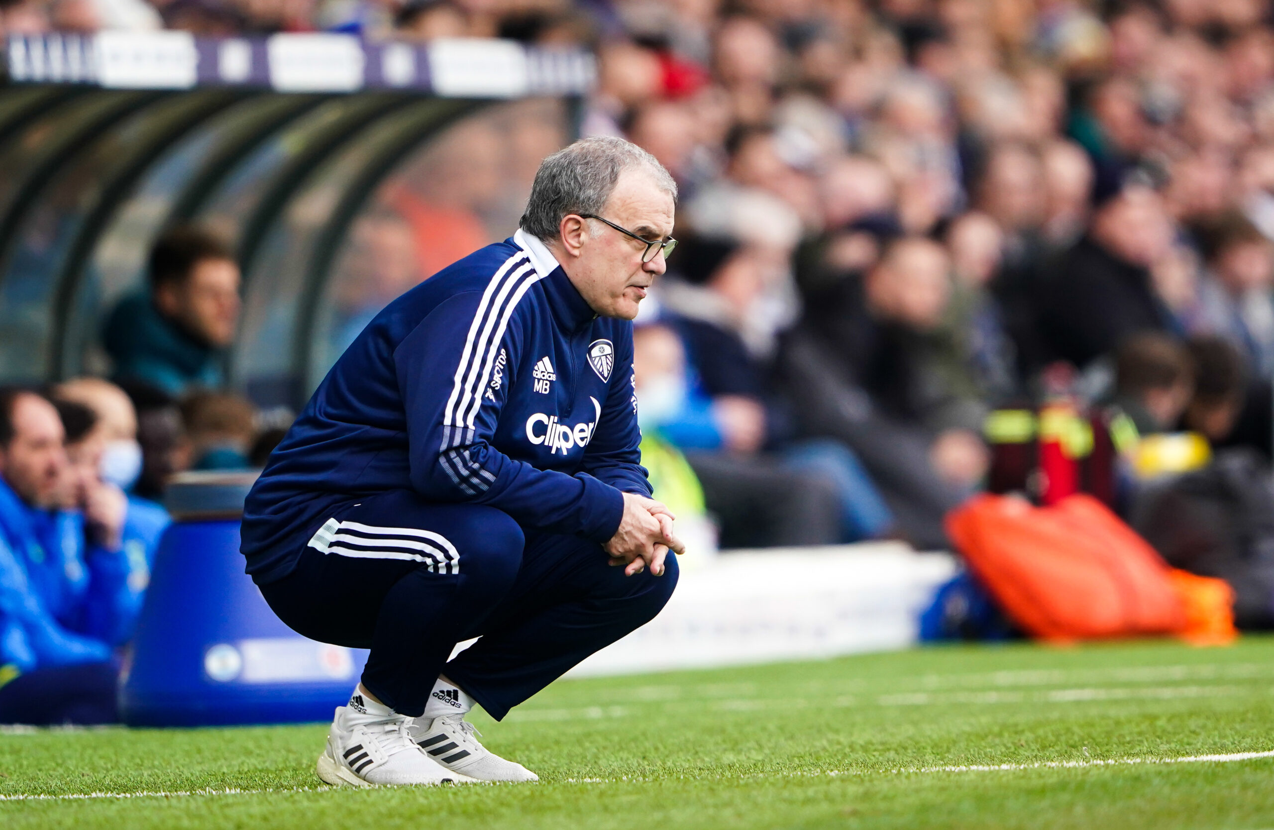 Bielsa va peut-&ecirc;tre rebondir du c&ocirc;t&eacute; d'Everton, qu'il tenterait de sauver de la rel&eacute;gation (Icon Sport)
