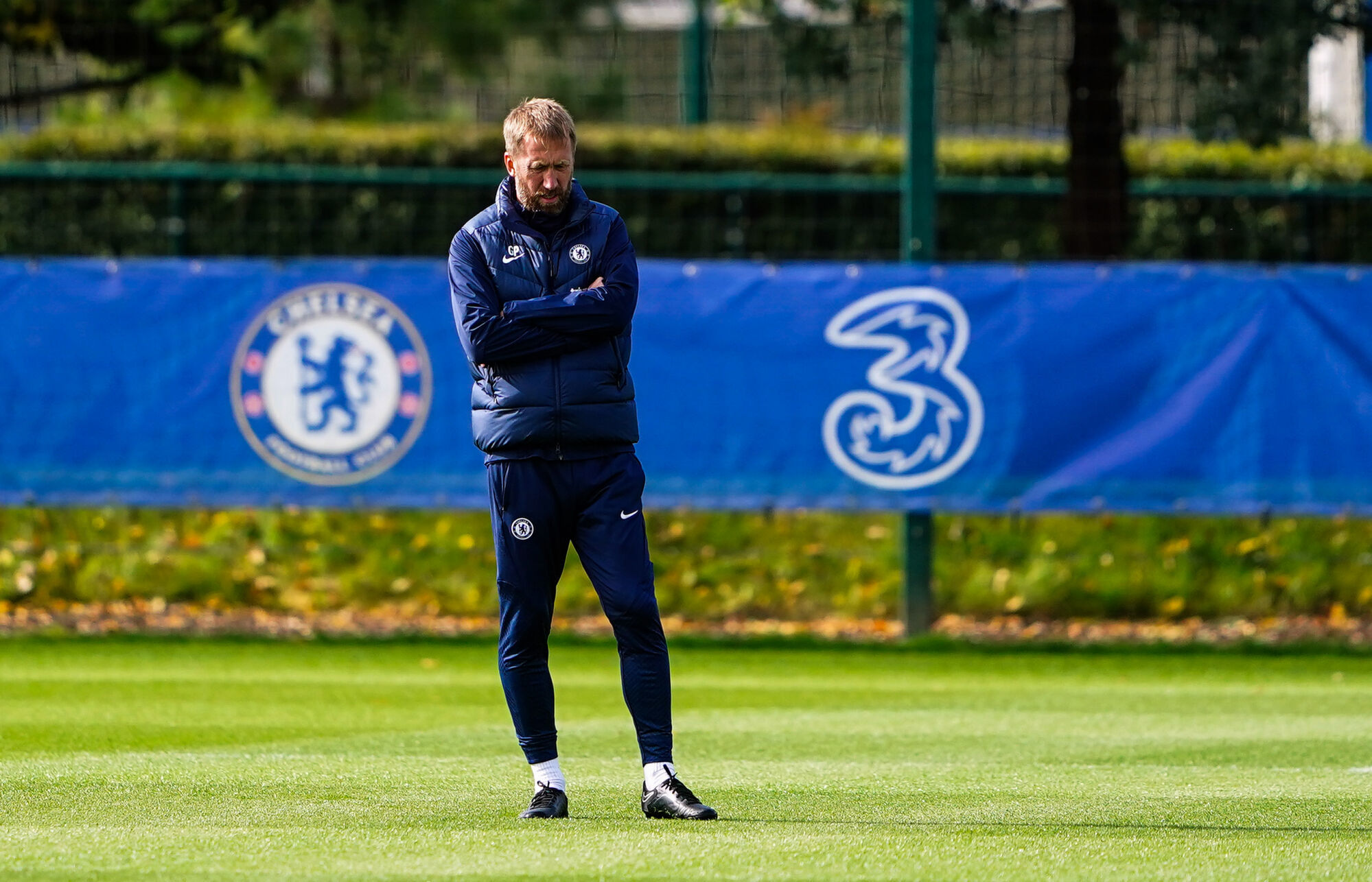 Graham Potter, actuel entra&icirc;neur de Chelsea (Icon Sport)