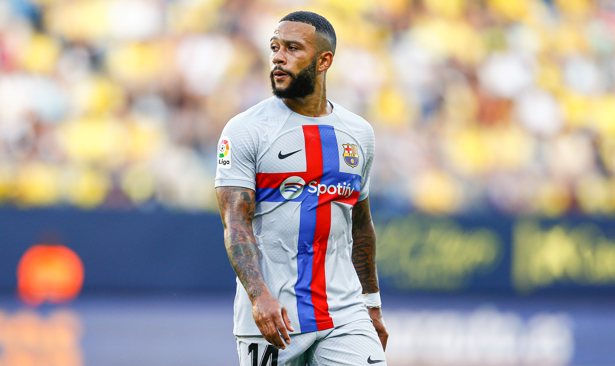 Depay va tr&egrave;s certainement quitter le Bar&ccedil;a cet hiver (Icon Sport)