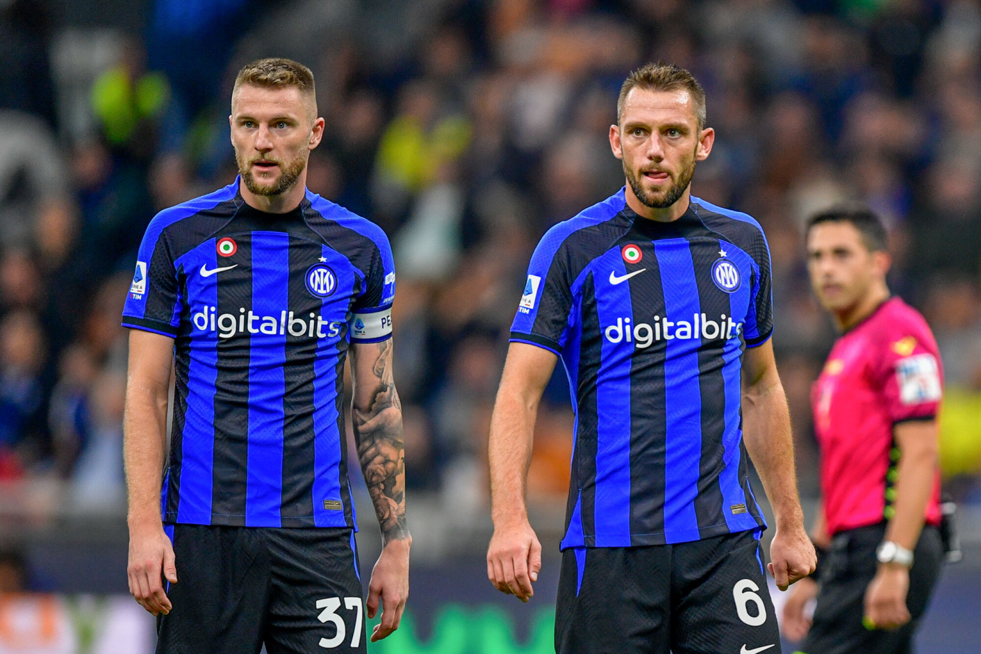 Milan Skriniar va donc rester &agrave; l'Inter Milan jusqu'&agrave; la fin de la saison, dans un climat plut&ocirc;t hostile (Icon Sport)