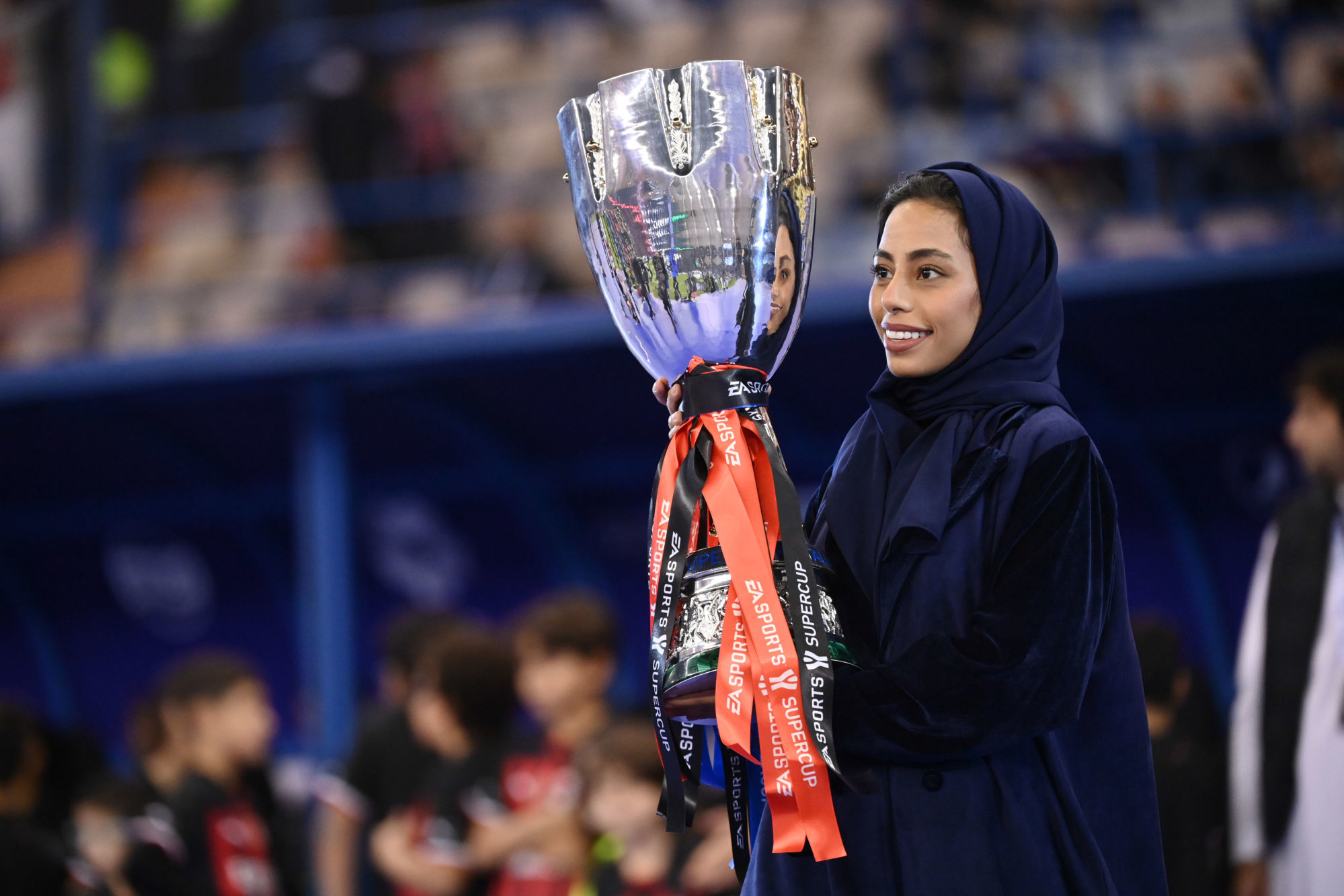 La Supercoupe d'Italie entre les deux clubs de Milan se d&eacute;roule cette ann&eacute;e &agrave; Riyad, en Arabie Saoudite (Icon Sport)