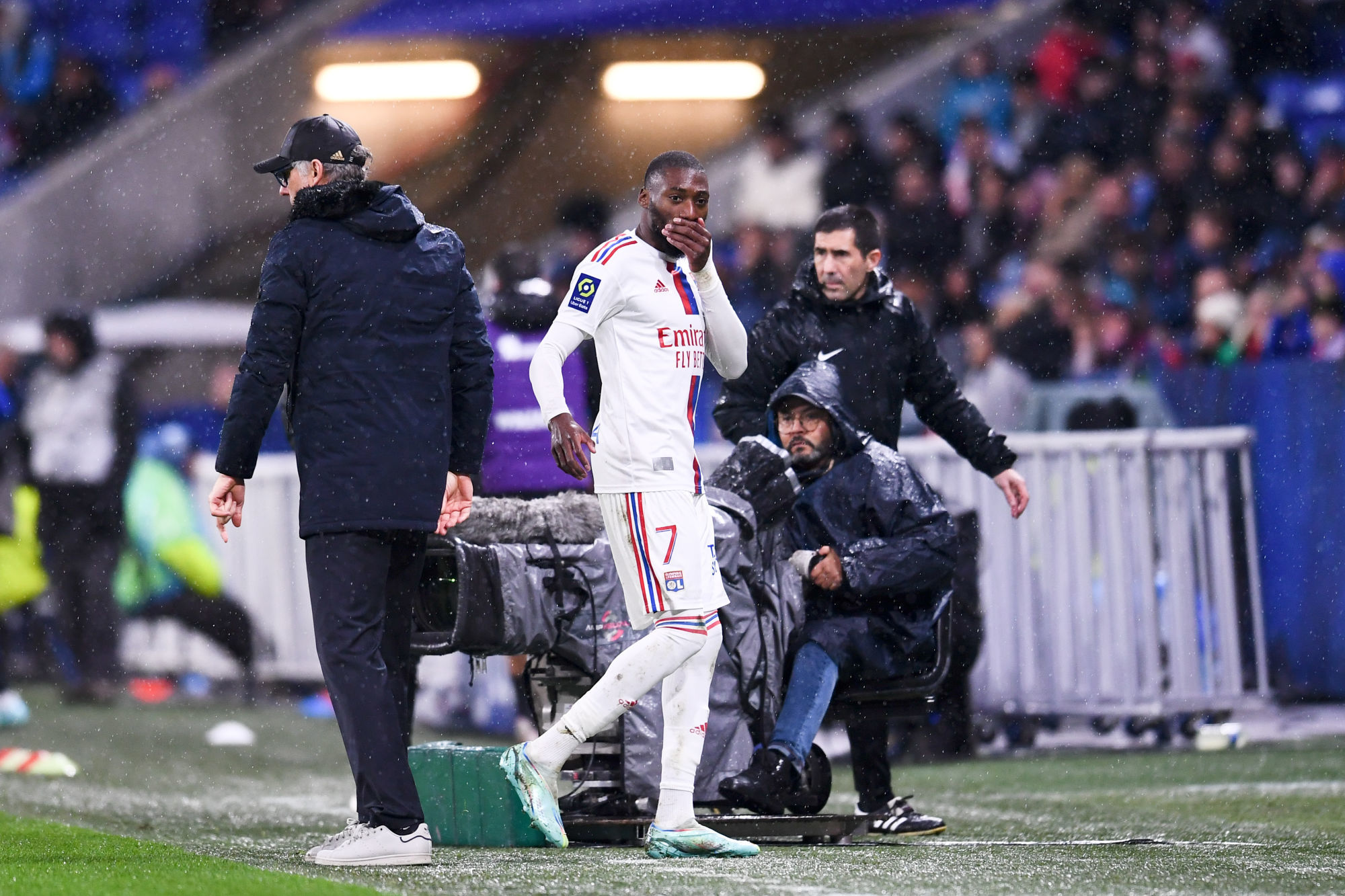 Karl Toko Ekambi, qui n'a plus marqu&eacute; depuis d&eacute;but septembre, est le symbole des malheurs actuels de l'OL (Icon Sport)