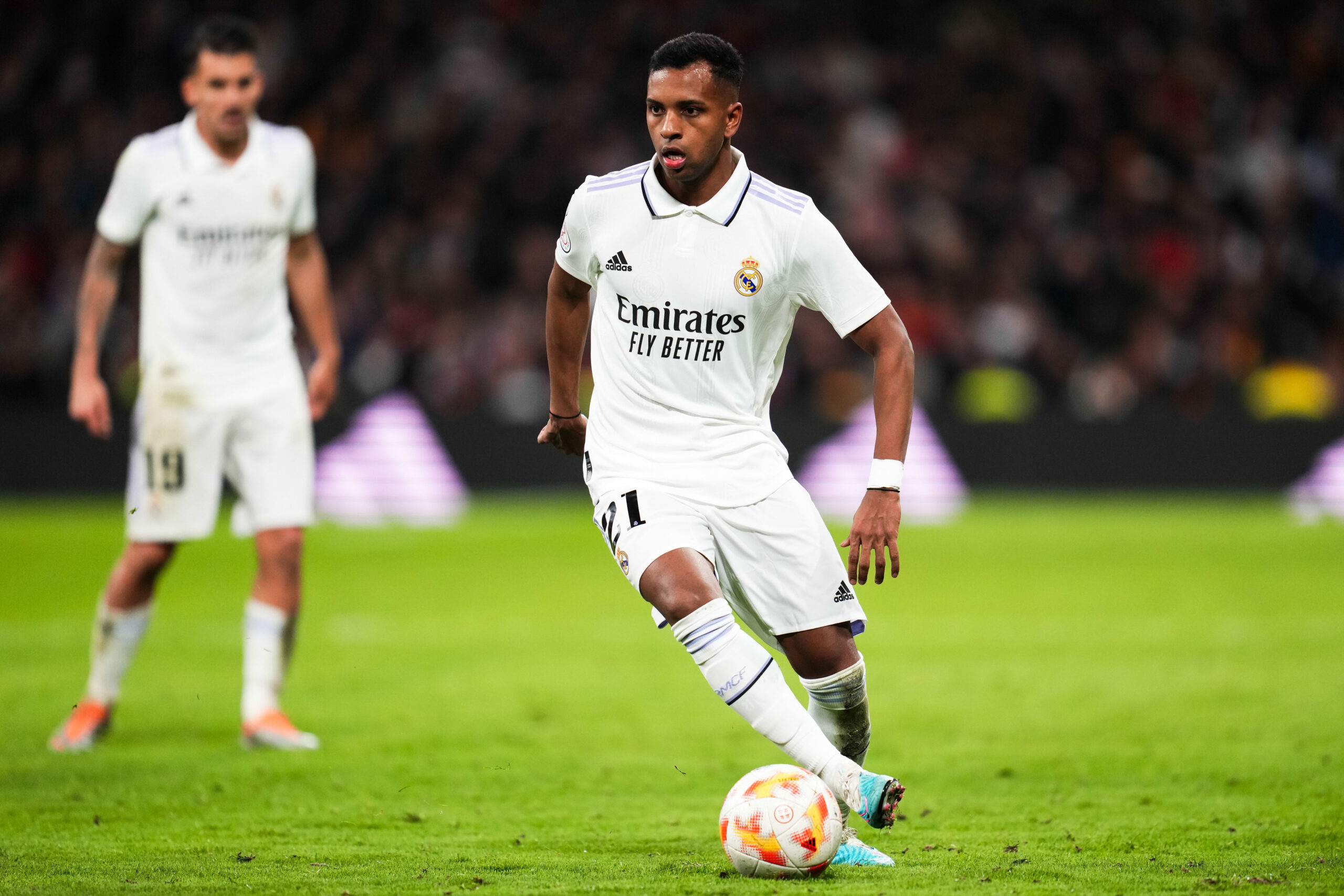 De plus en plus buteur, Rodrygo pourrait &ecirc;tre le futur du Real au poste d'attaquant de pointe (Icon Sport)