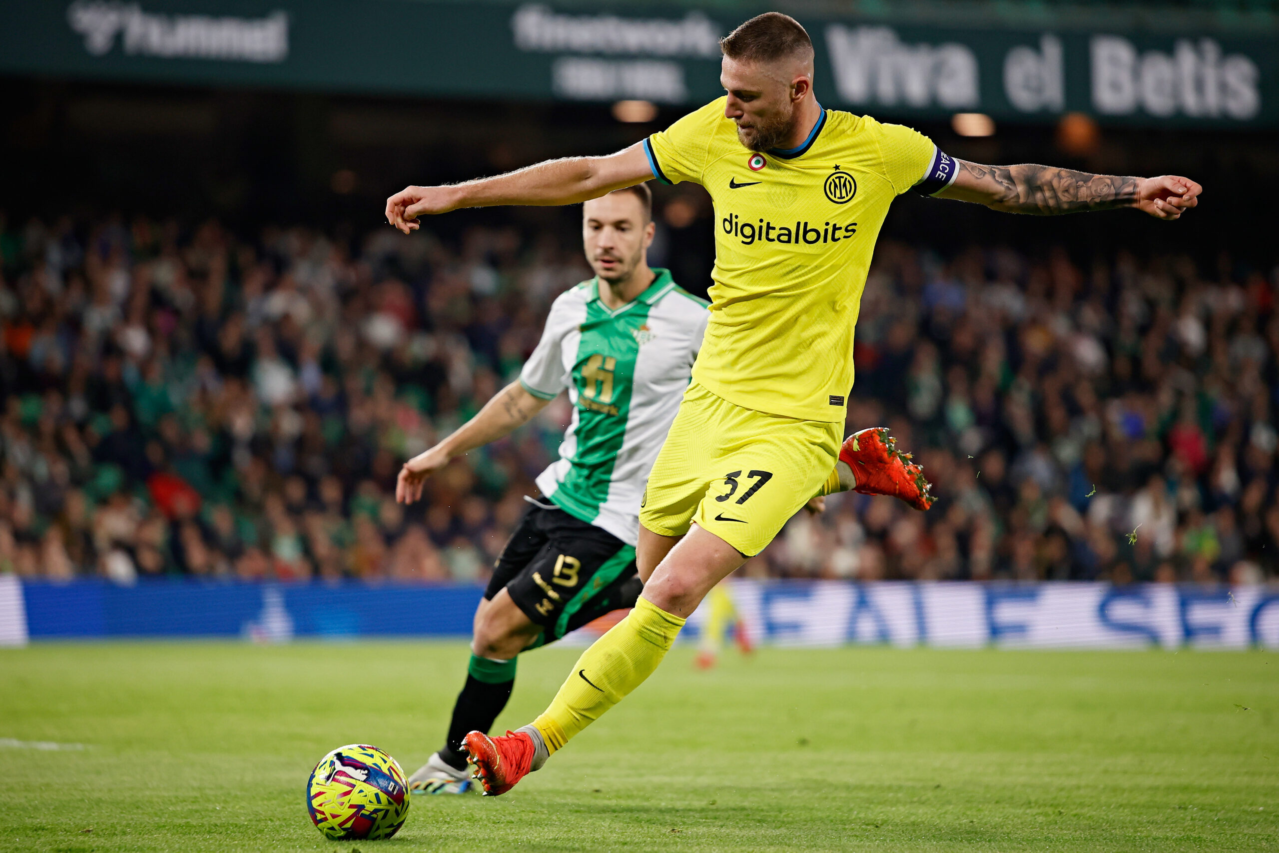 Alors que Skriniar a déjà signé pour le PSG, il attend que l'actuel leader de la Ligue 1 se mette d'accord avec l'Inter pour son transfert (Icon Sport) Alors que Skriniar a déjà signé pour le PSG, il attend que l'actuel leader de la Ligue 1 se mette d'accord avec l'Inter pour son transfert (Icon Sport)