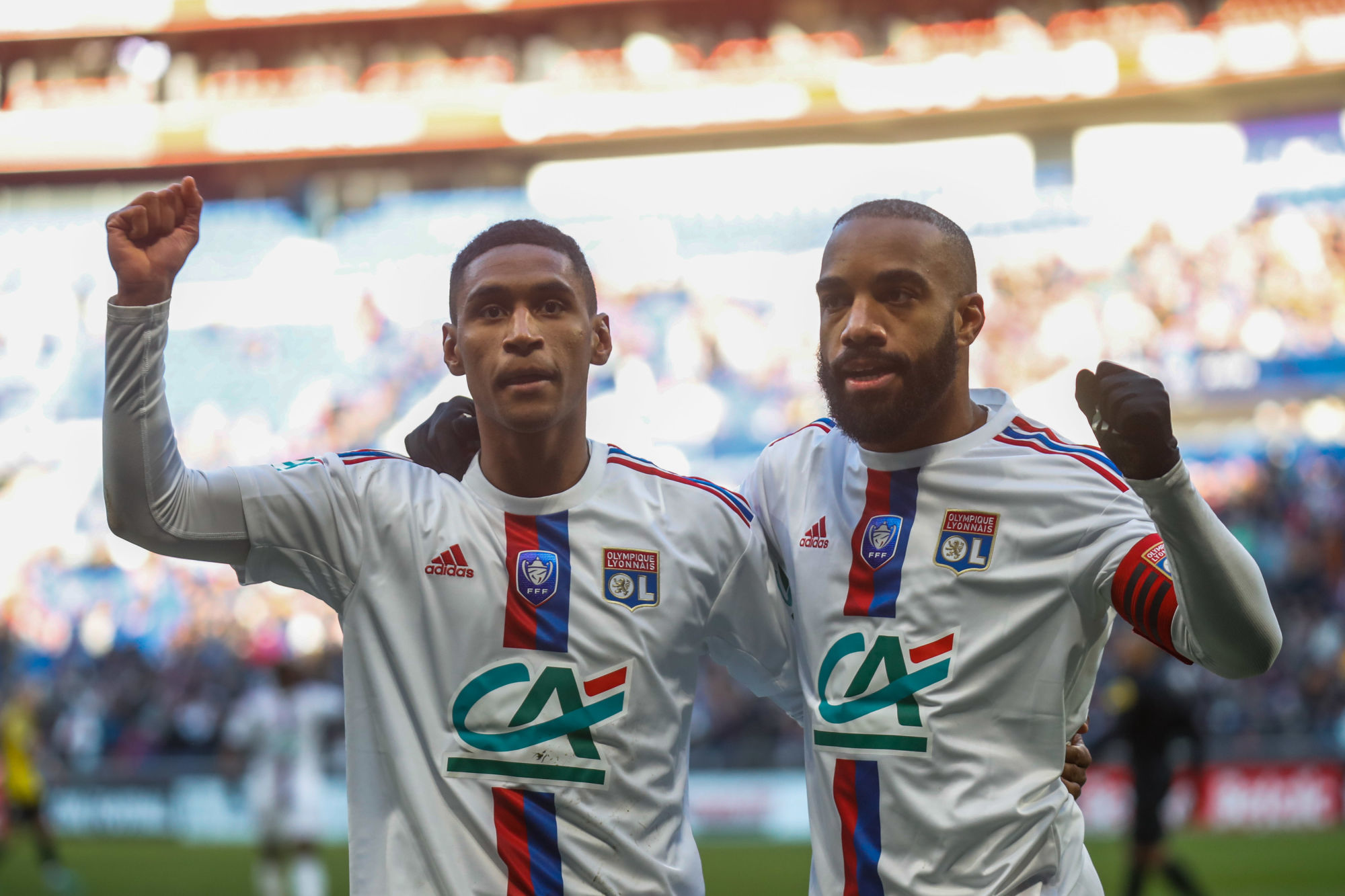 Alexandre Lacazette s'est offert un triplé avec l'OL. (Icon Sport) Alexandre Lacazette s'est offert un triplé avec l'OL. (Icon Sport)