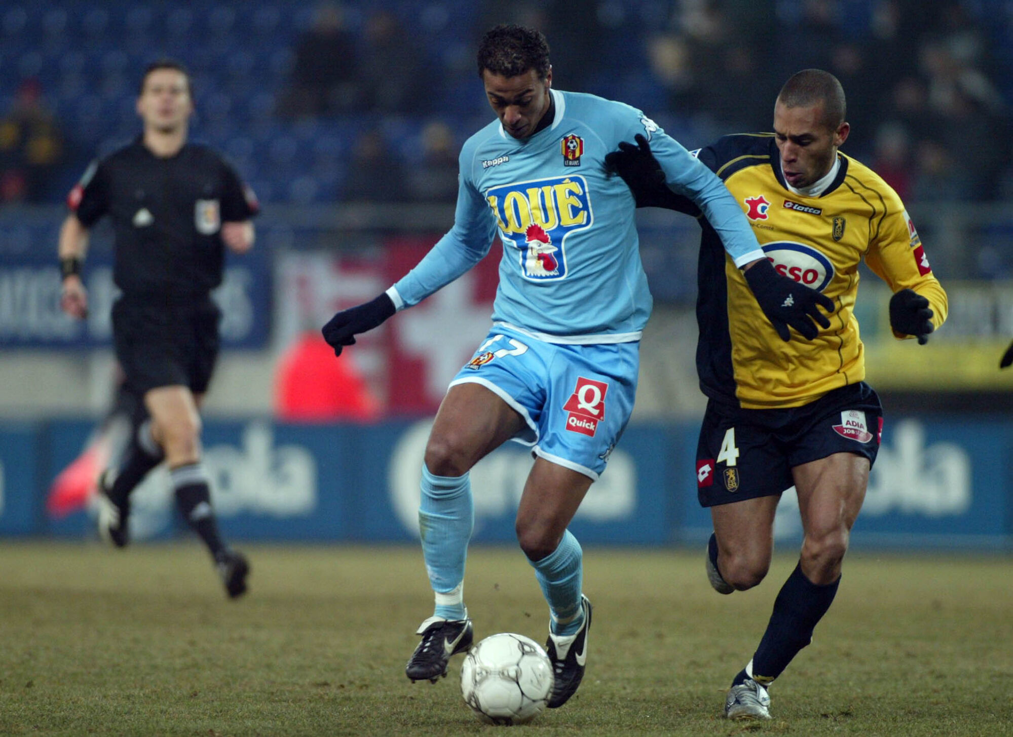 Joao Miranda sous le maillot du FC Sochaux-Montb&eacute;liard lors de la saison 2005-2006 (Icon Sport)