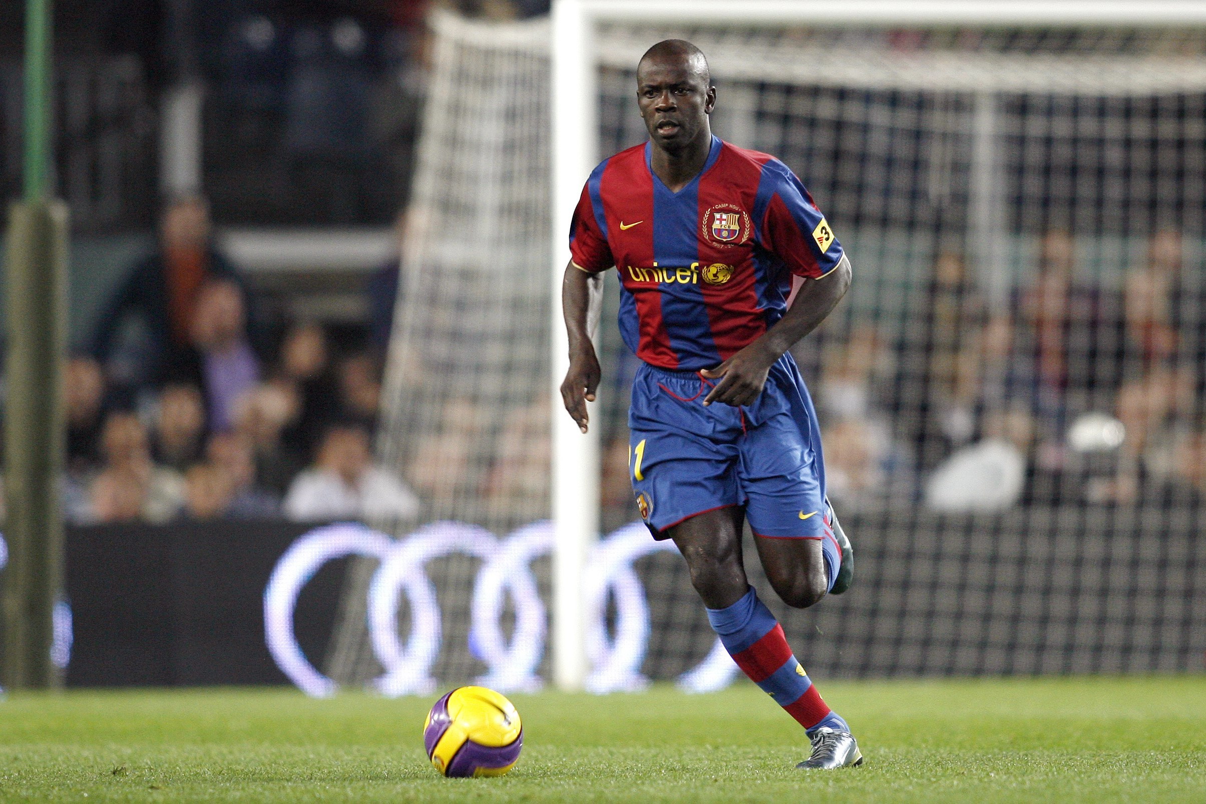 Lilian Thuram a jou&eacute; pour le Bar&ccedil;a de 2006 &agrave; 2008 (Icon Sport)