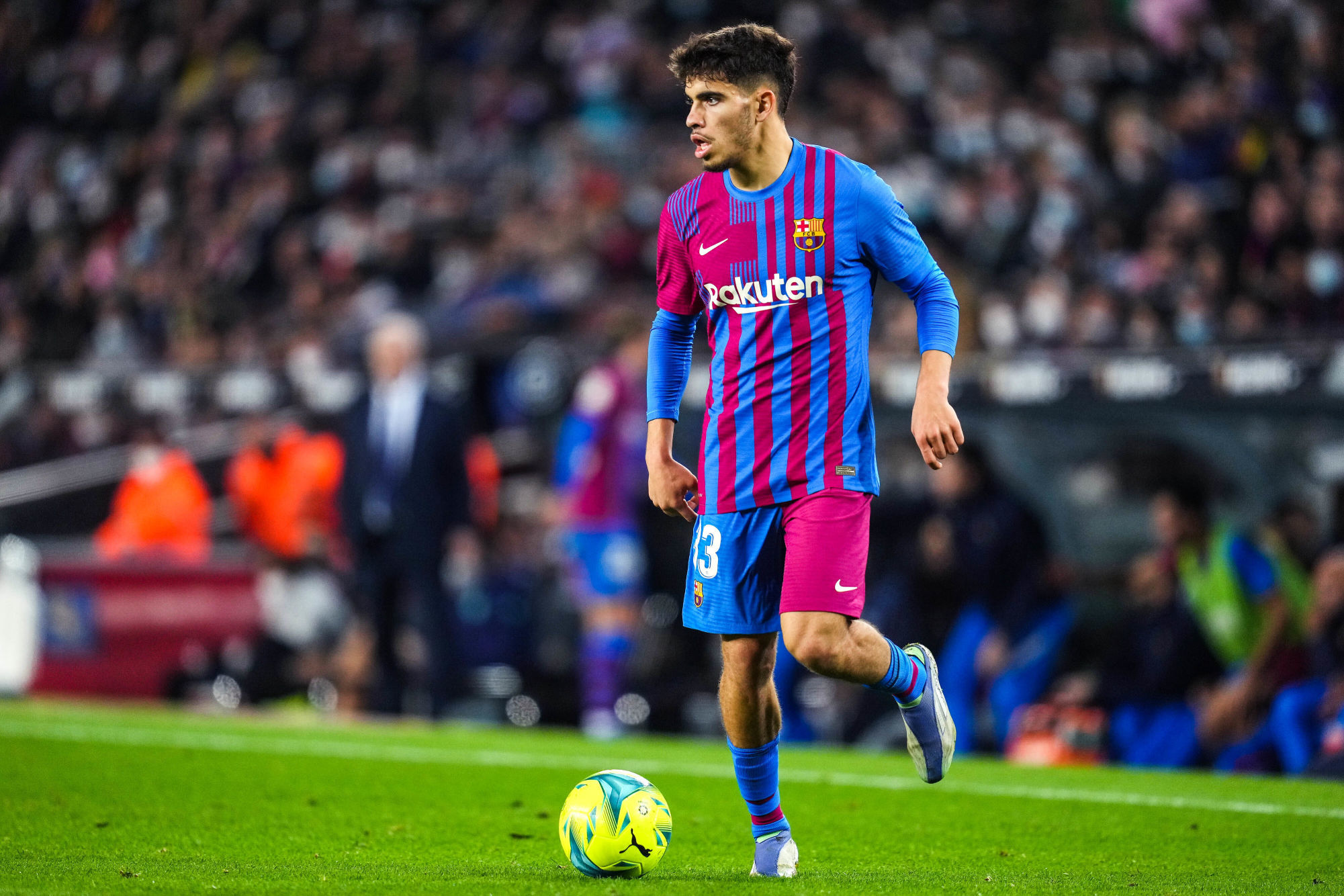 Ez Abde sous les couleurs du FC Barcelone (Icon Sport)