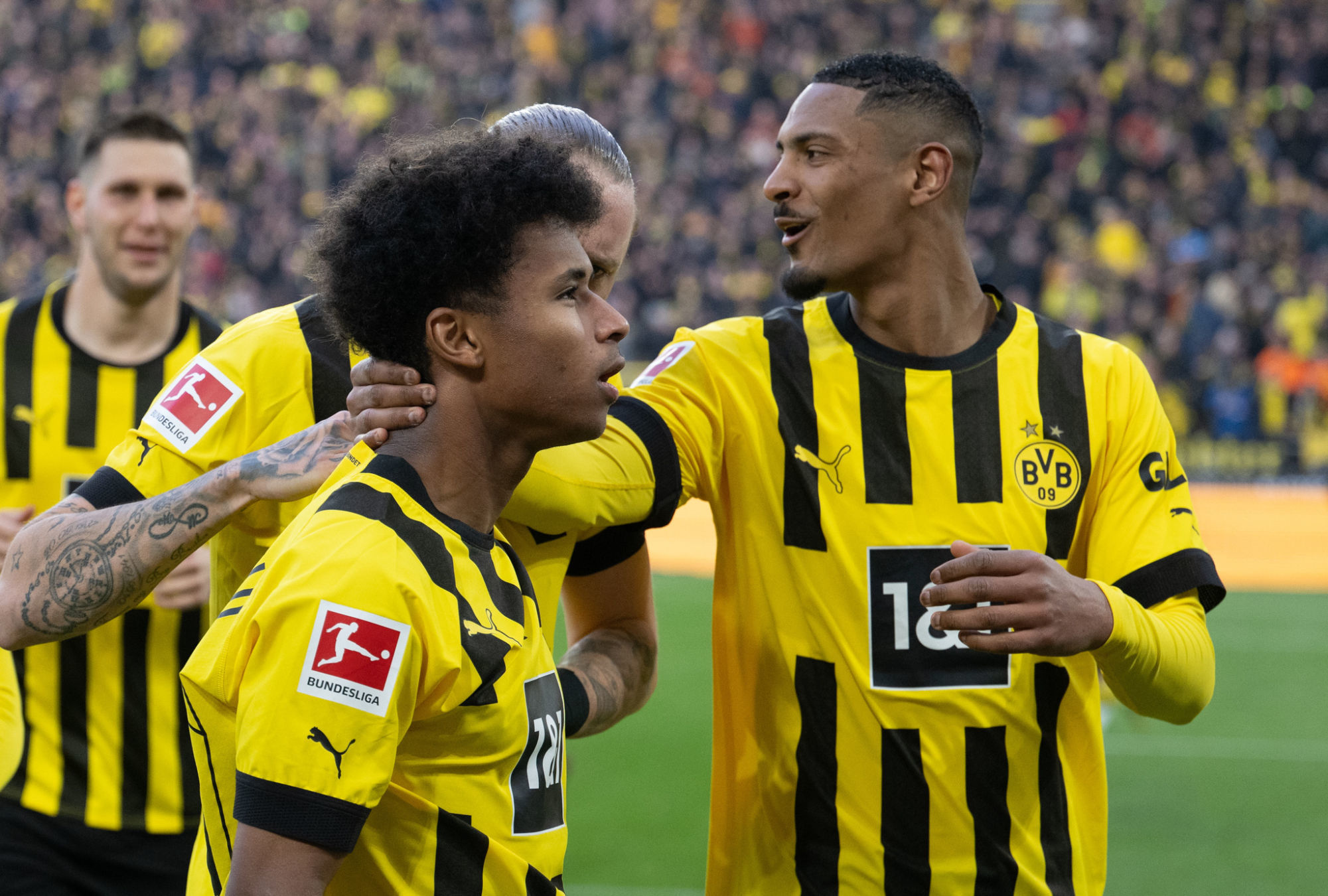 La joie de S&eacute;bastien Haller (Icon Sport)