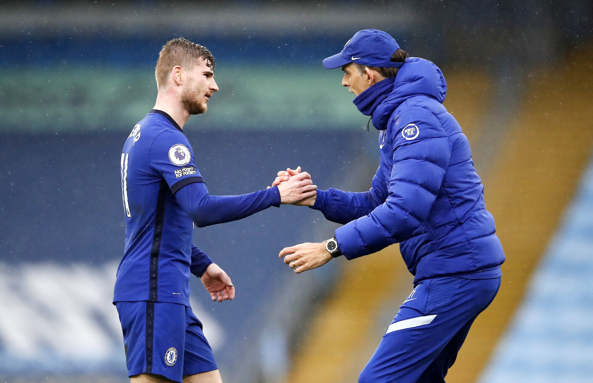 Timo Werner et Thomas Tuchel sous les couleurs de Chelsea (Icon Sport) Timo Werner et Thomas Tuchel sous les couleurs de Chelsea (Icon Sport)