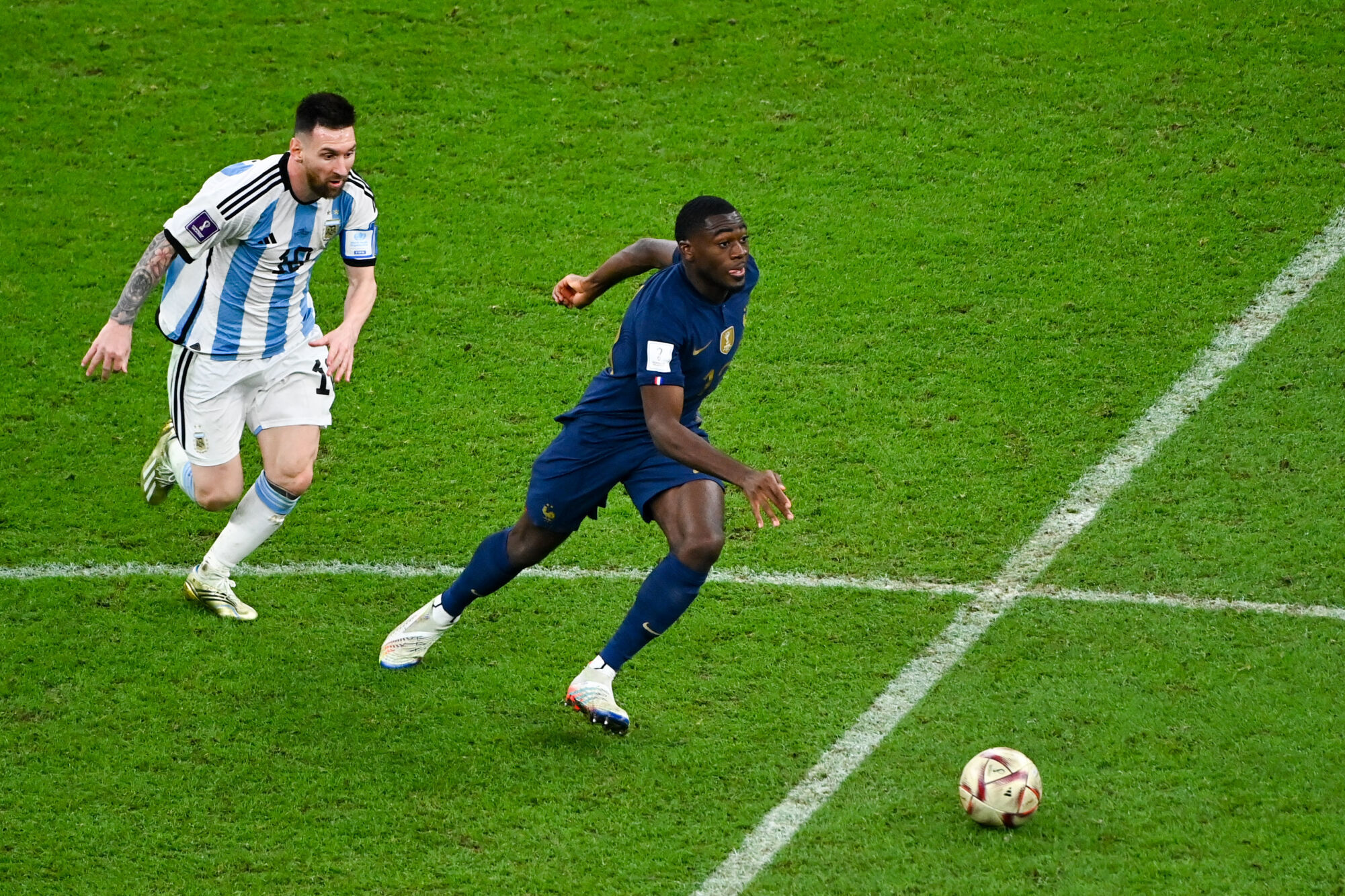 Youssouf Fofana lors de la finale de la Coupe du monde au Qatar. (Icon Sport) Youssouf Fofana lors de la finale de la Coupe du monde au Qatar. (Icon Sport)