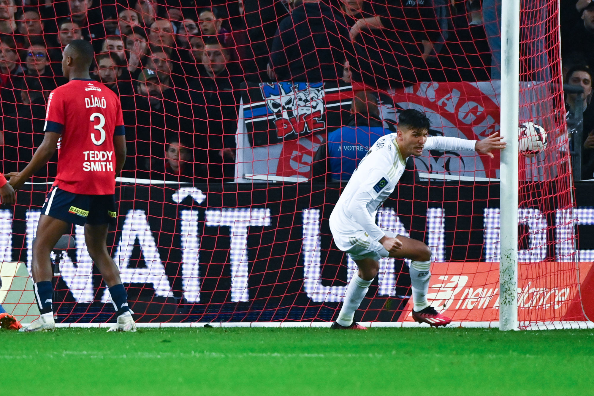 Thiago Djalo, triste buteur contre son camp avec le LOSC contre Brest. (Icon Sport)