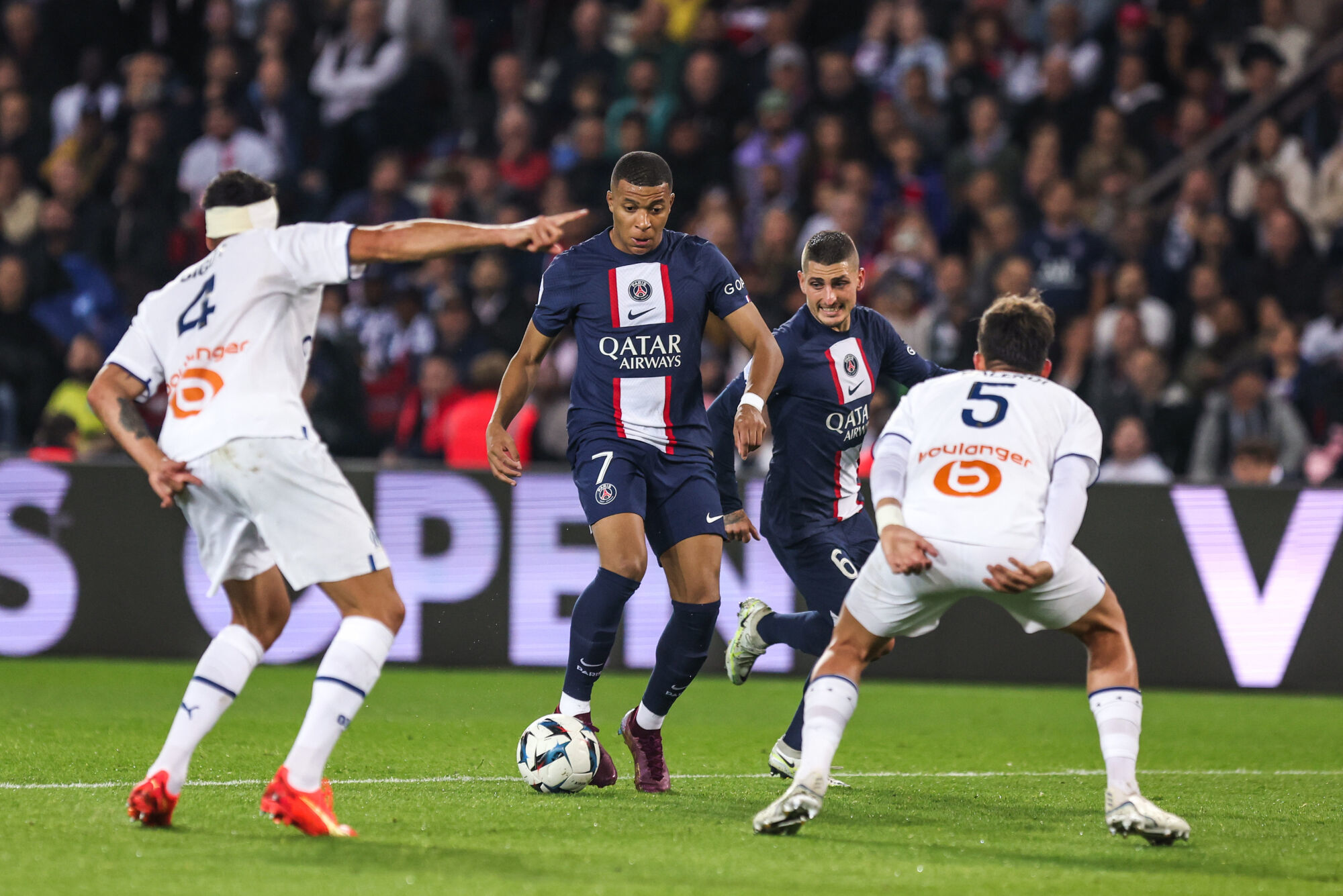 Absent en Coupe de France, Kylian Mbapp&eacute; est titulaire pour ce nouveau match entre l'OM et le PSG (Icon Sport)