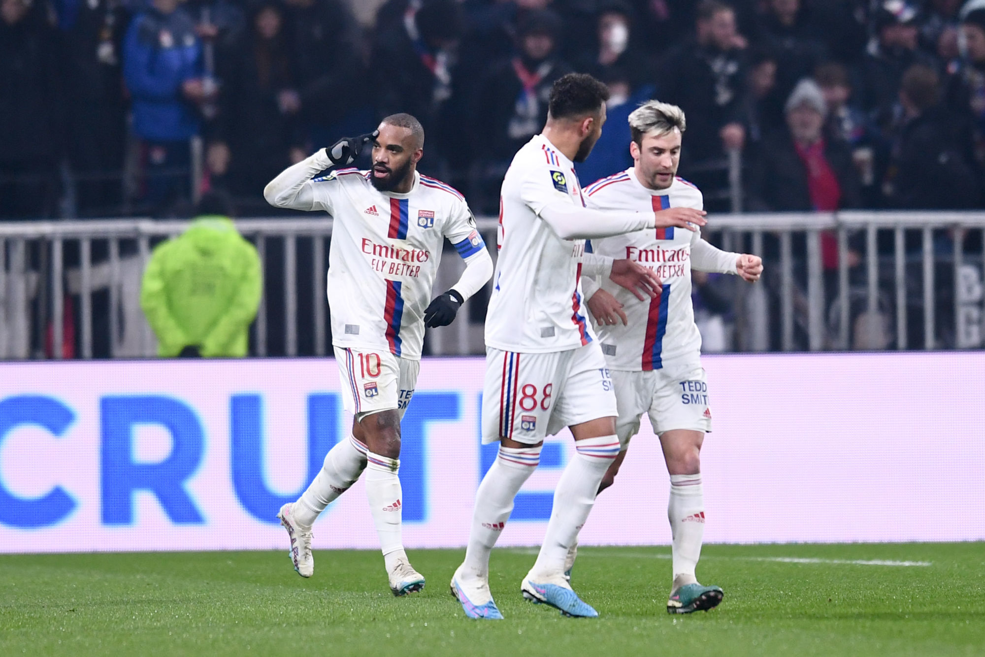 Alexandre Lacazette permet &agrave; Lyon d'ouvrir le score face &agrave; Lens (Icon Sport)