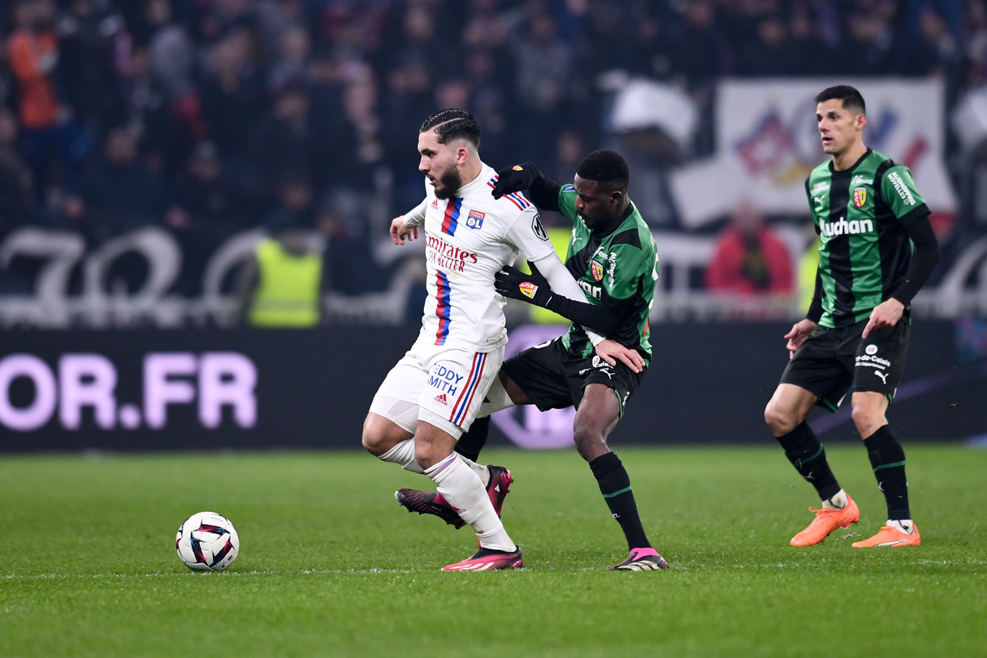 Alexandre Lacazette permet &agrave; Lyon d'ouvrir le score face &agrave; Lens (Icon Sport)