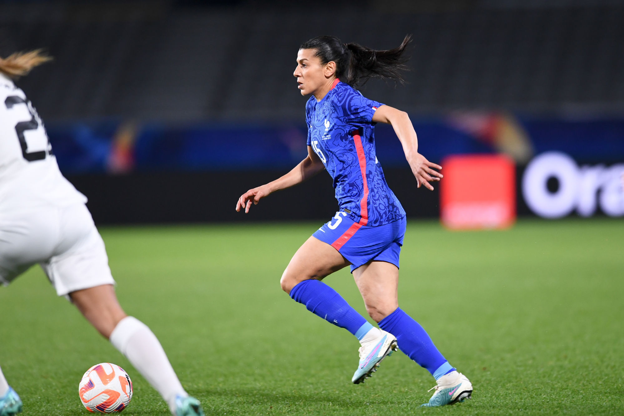 Kenza Dali, grandiose avec les Bleues contre l'Uruguay. (Icon Sport) Kenza Dali, grandiose avec les Bleues contre l'Uruguay. (Icon Sport)