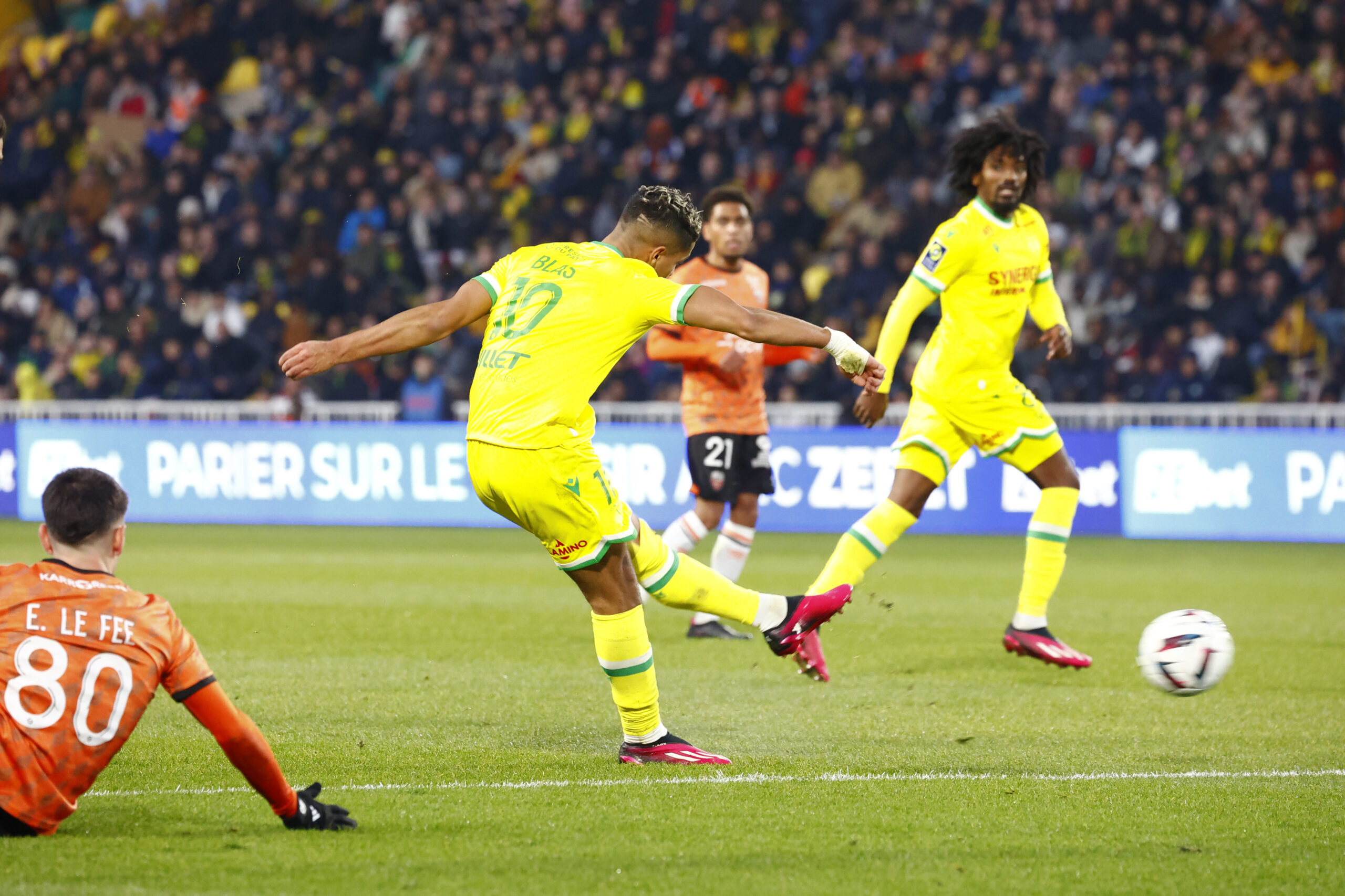 Ludovic Blas, buteur avec Nantes (Icon Sport)